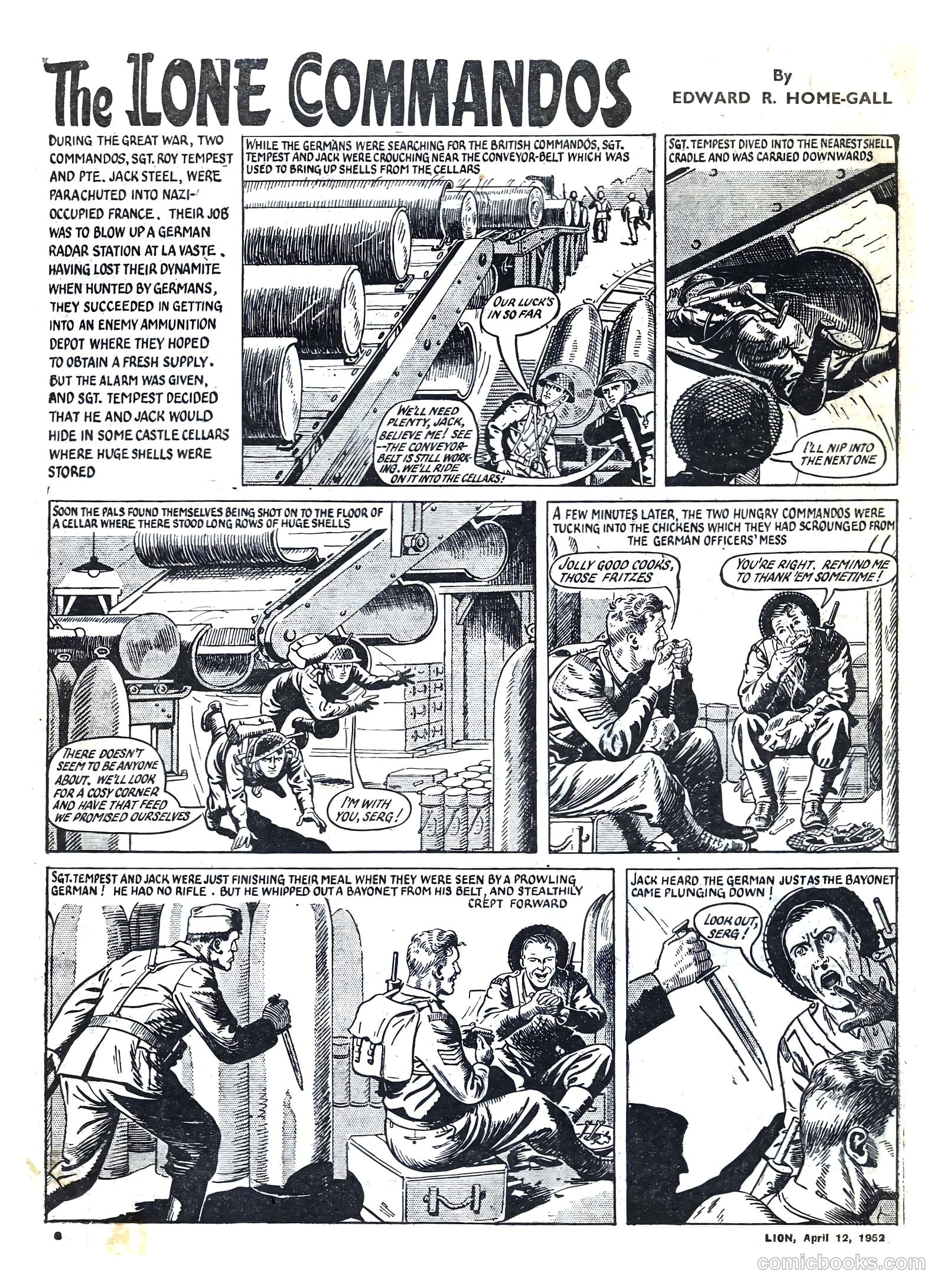 Lion #8 (1952) — page 6 of 20