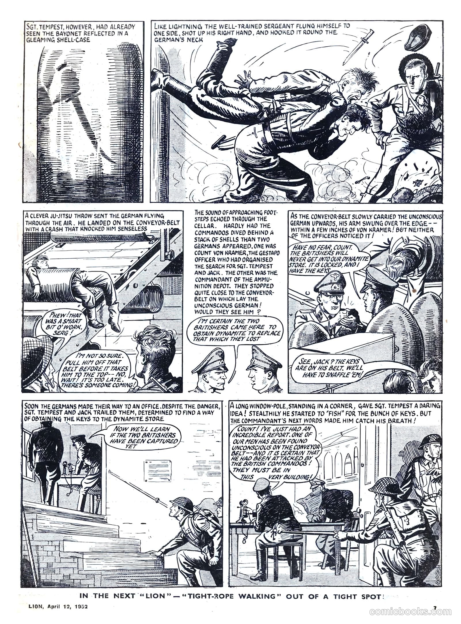 Lion #8 (1952) — page 7 of 20