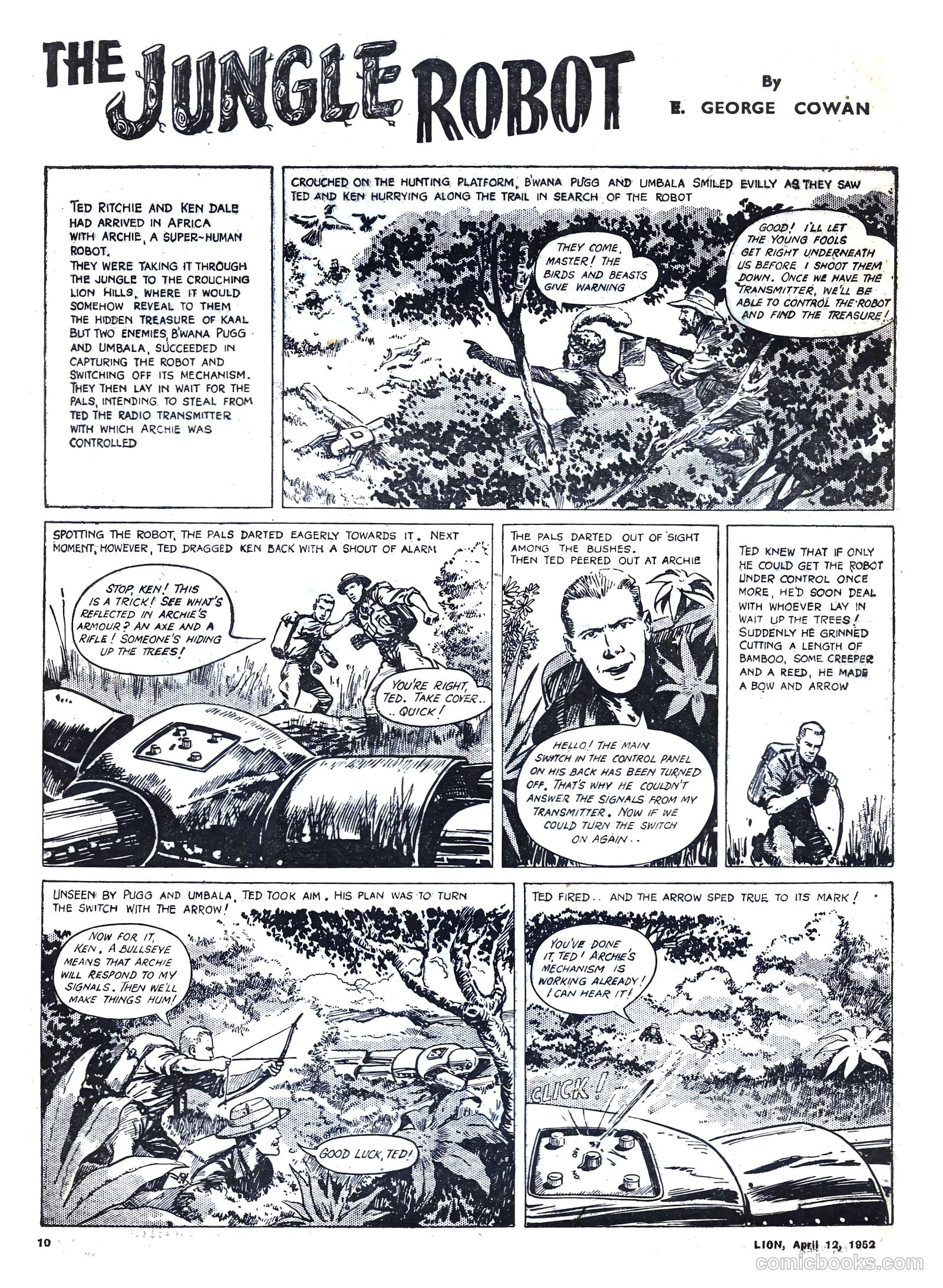 Lion #8 (1952) — page 10 of 20