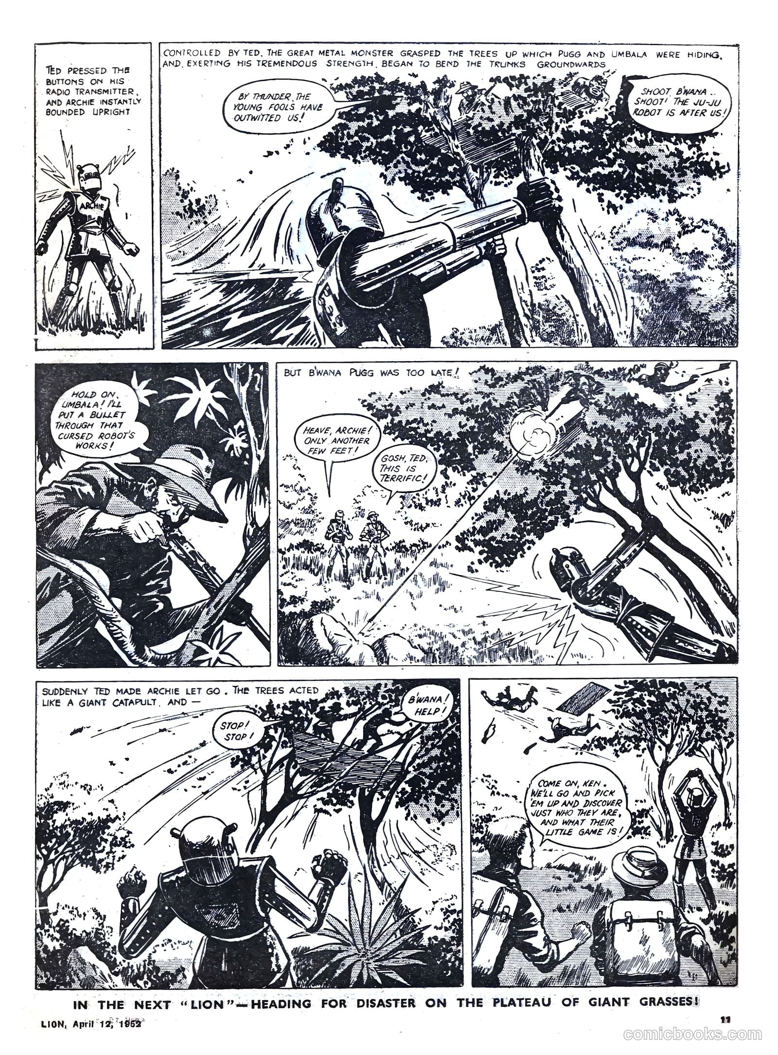 Lion #8 (1952) — page 11 of 20