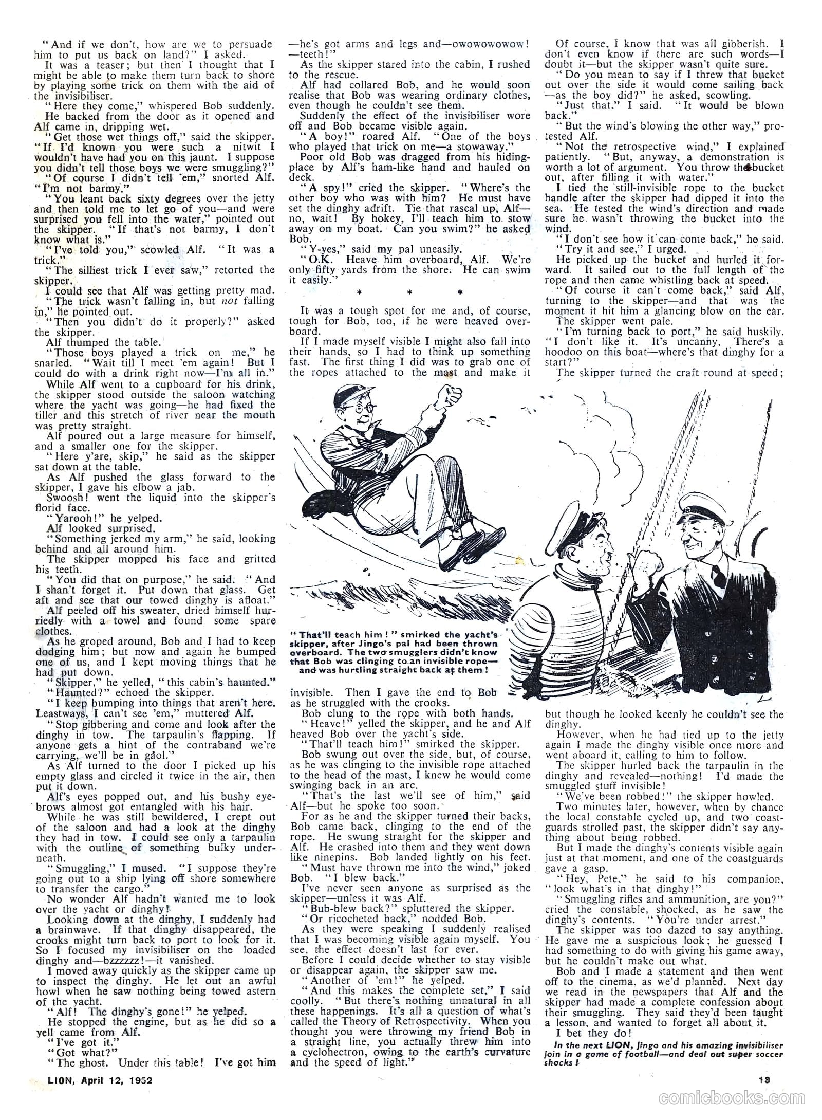 Lion #8 (1952) — page 13 of 20