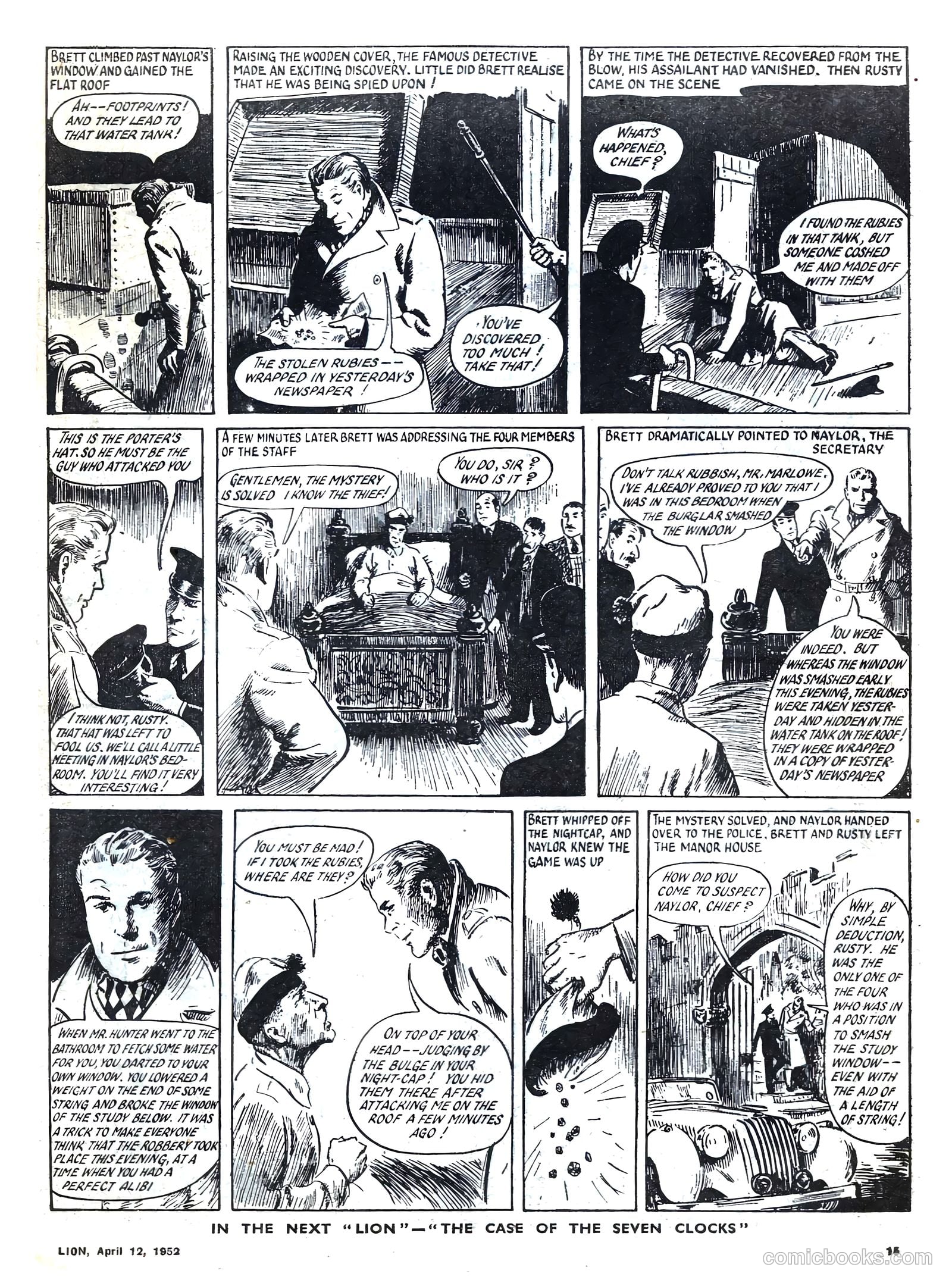 Lion #8 (1952) — page 15 of 20