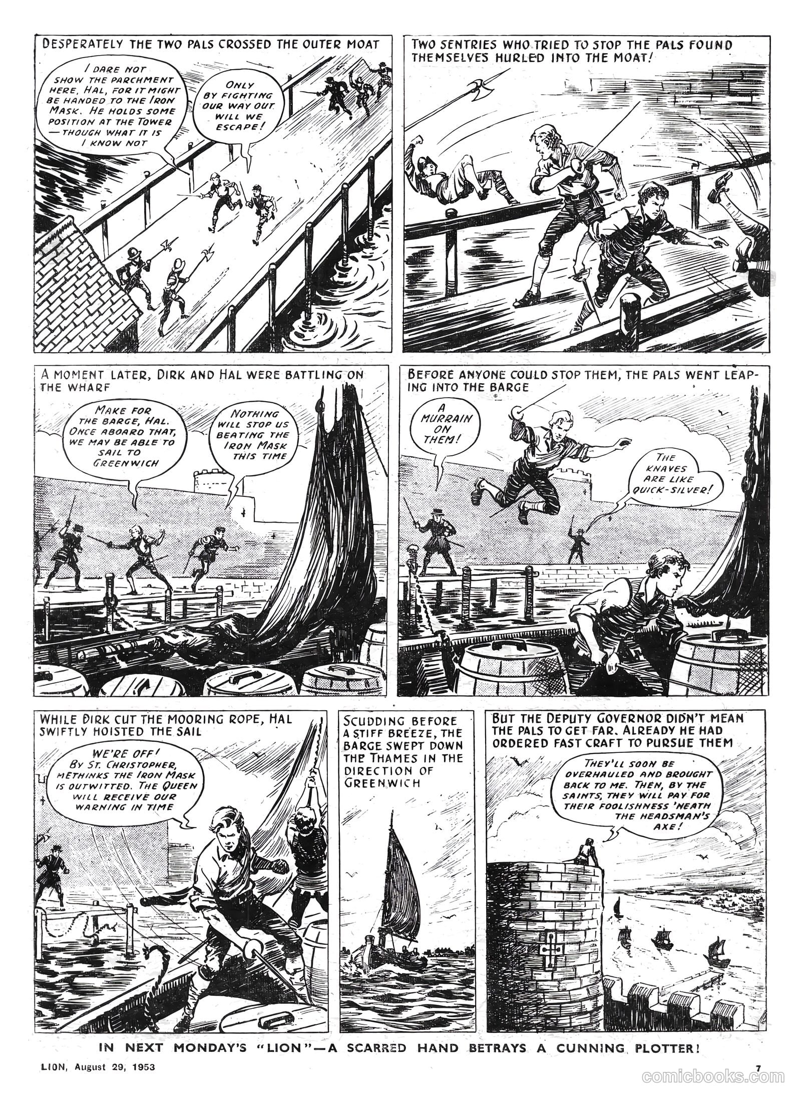 Lion #80 (1953) — page 7 of 20