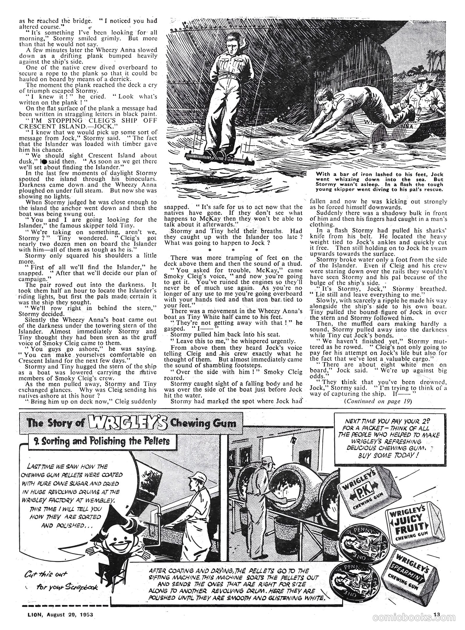 Lion #80 (1953) — page 13 of 20