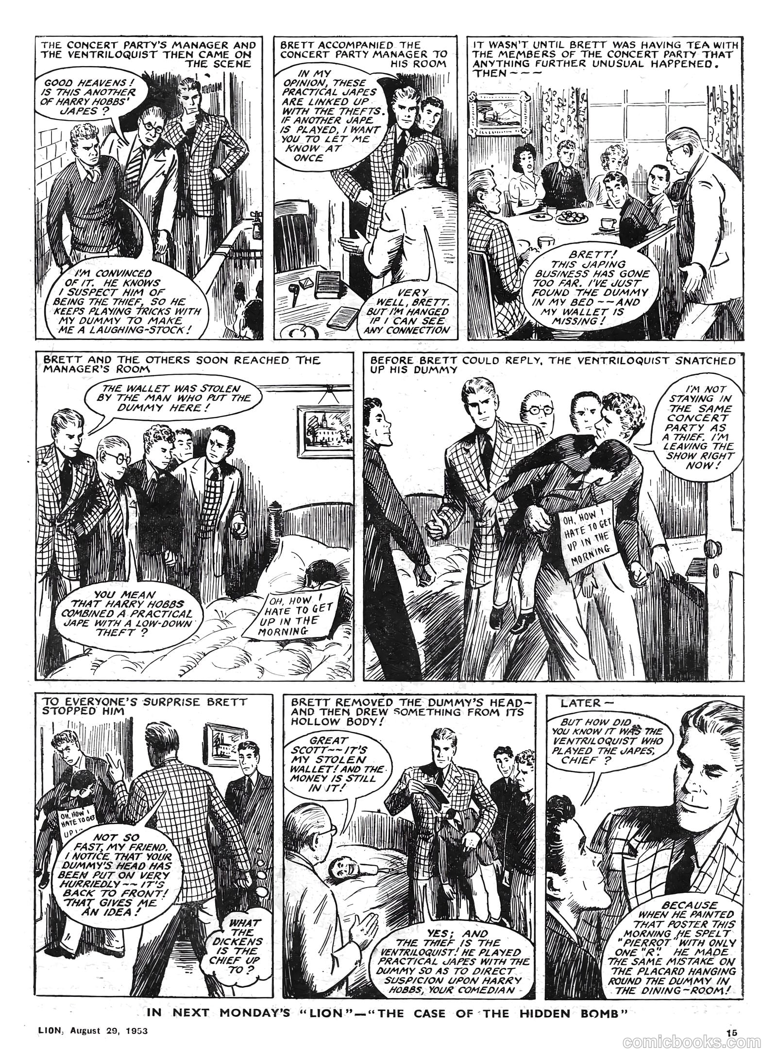 Lion #80 (1953) — page 15 of 20