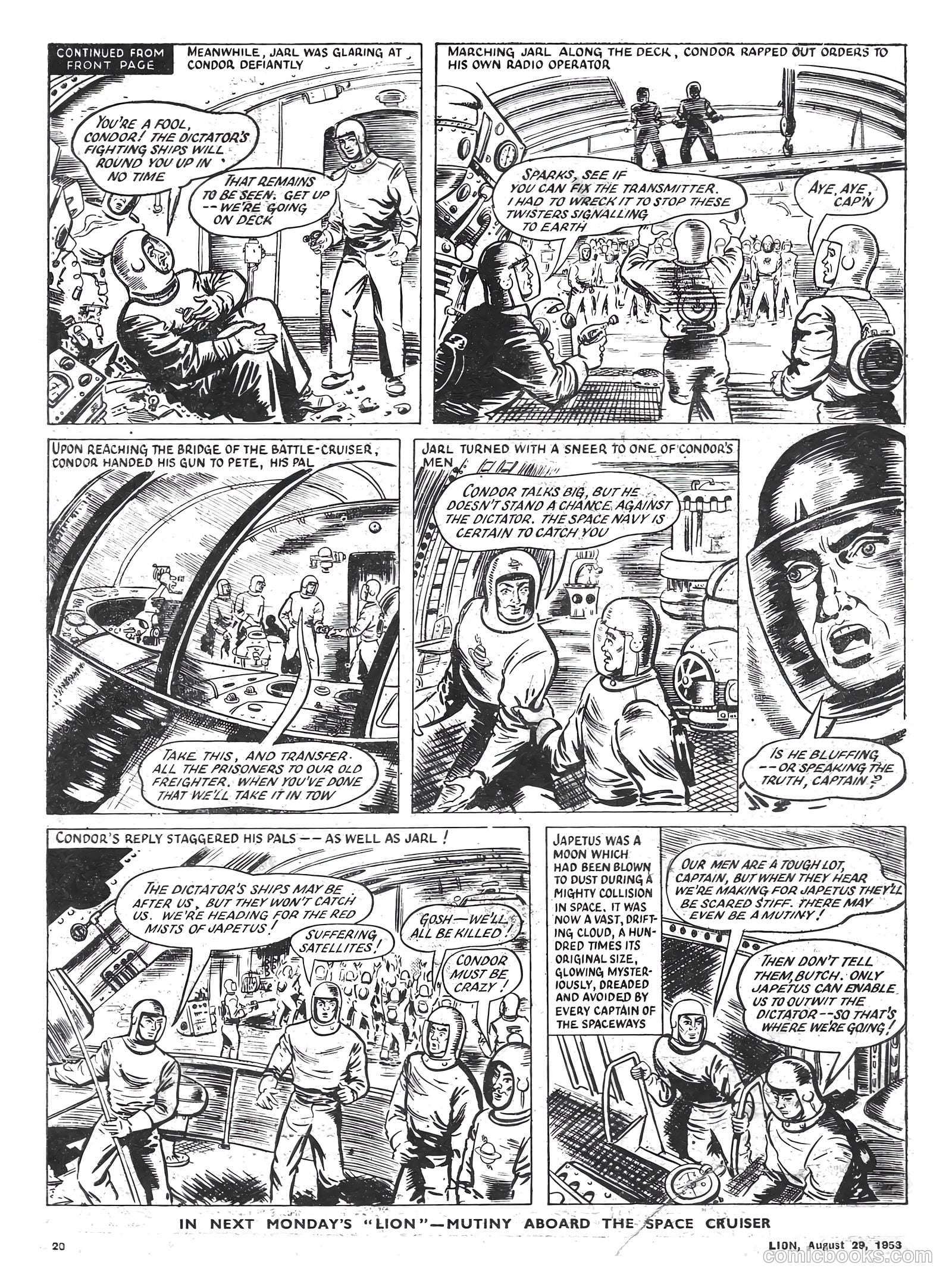 Lion #80 (1953) — page 20 of 20