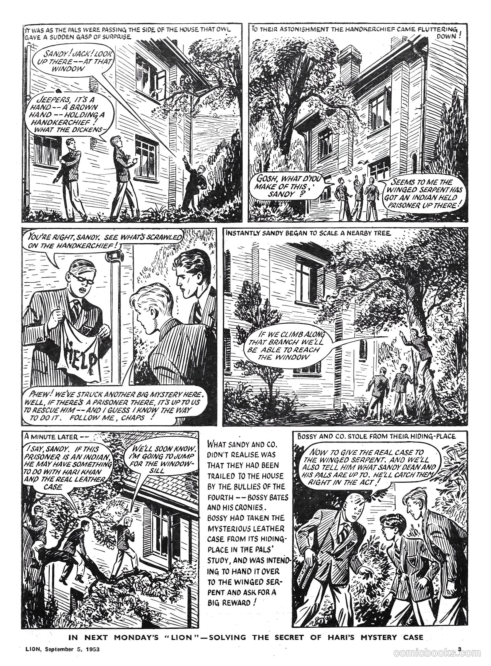 Lion #81 (1953) — page 3 of 20