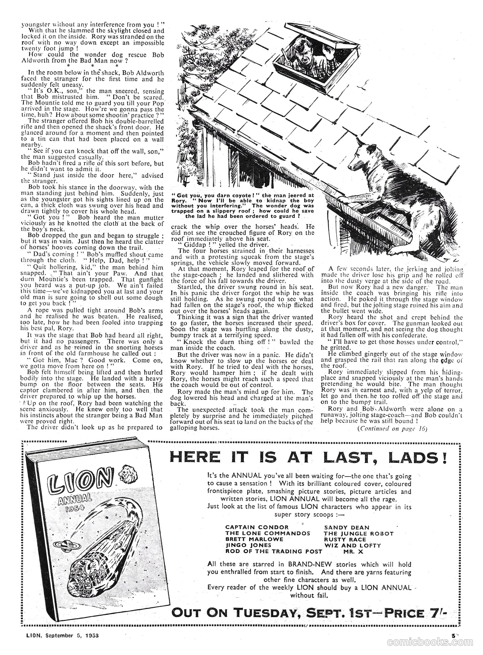 Lion #81 (1953) — page 5 of 20