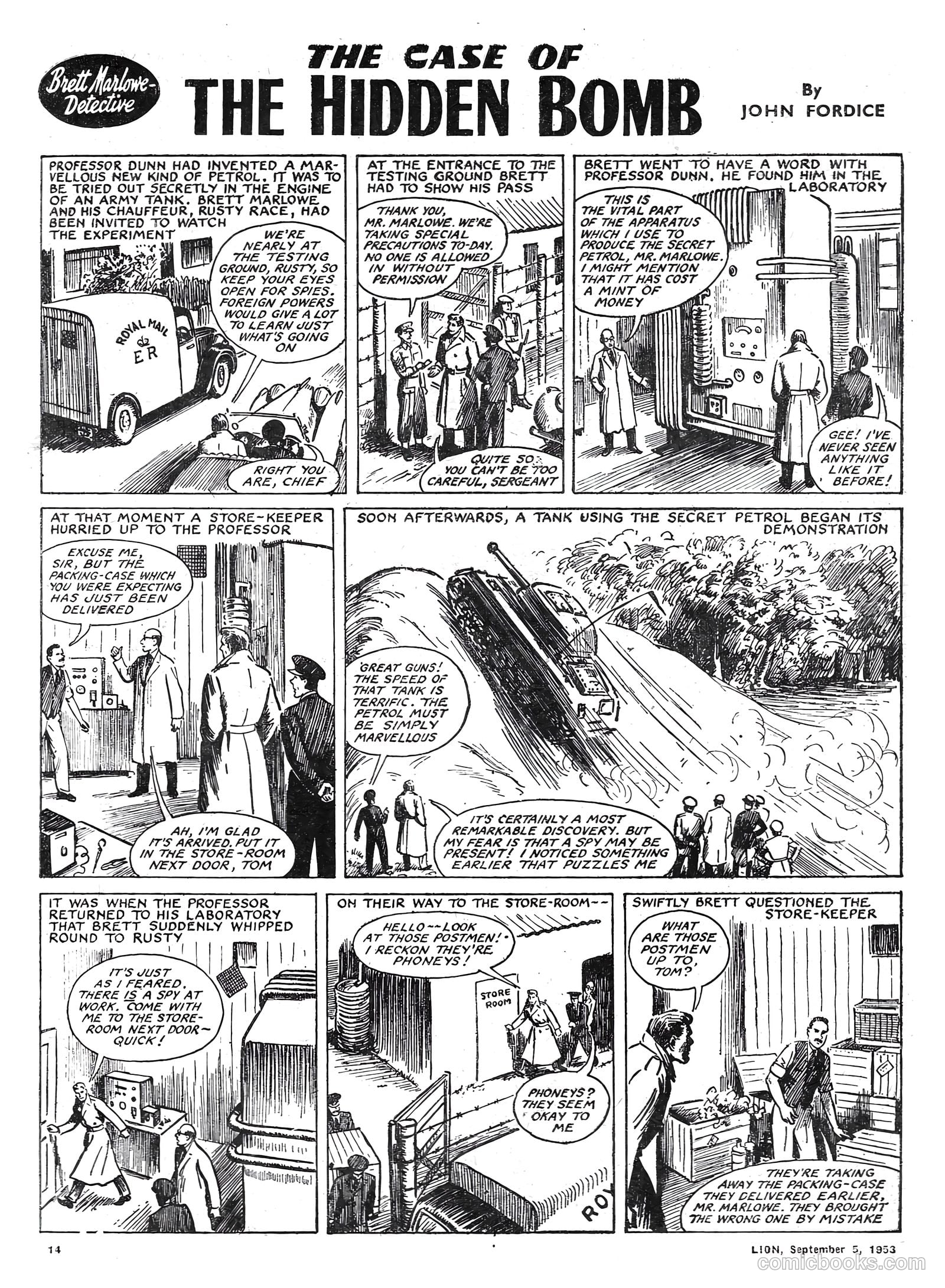 Lion #81 (1953) — page 14 of 20