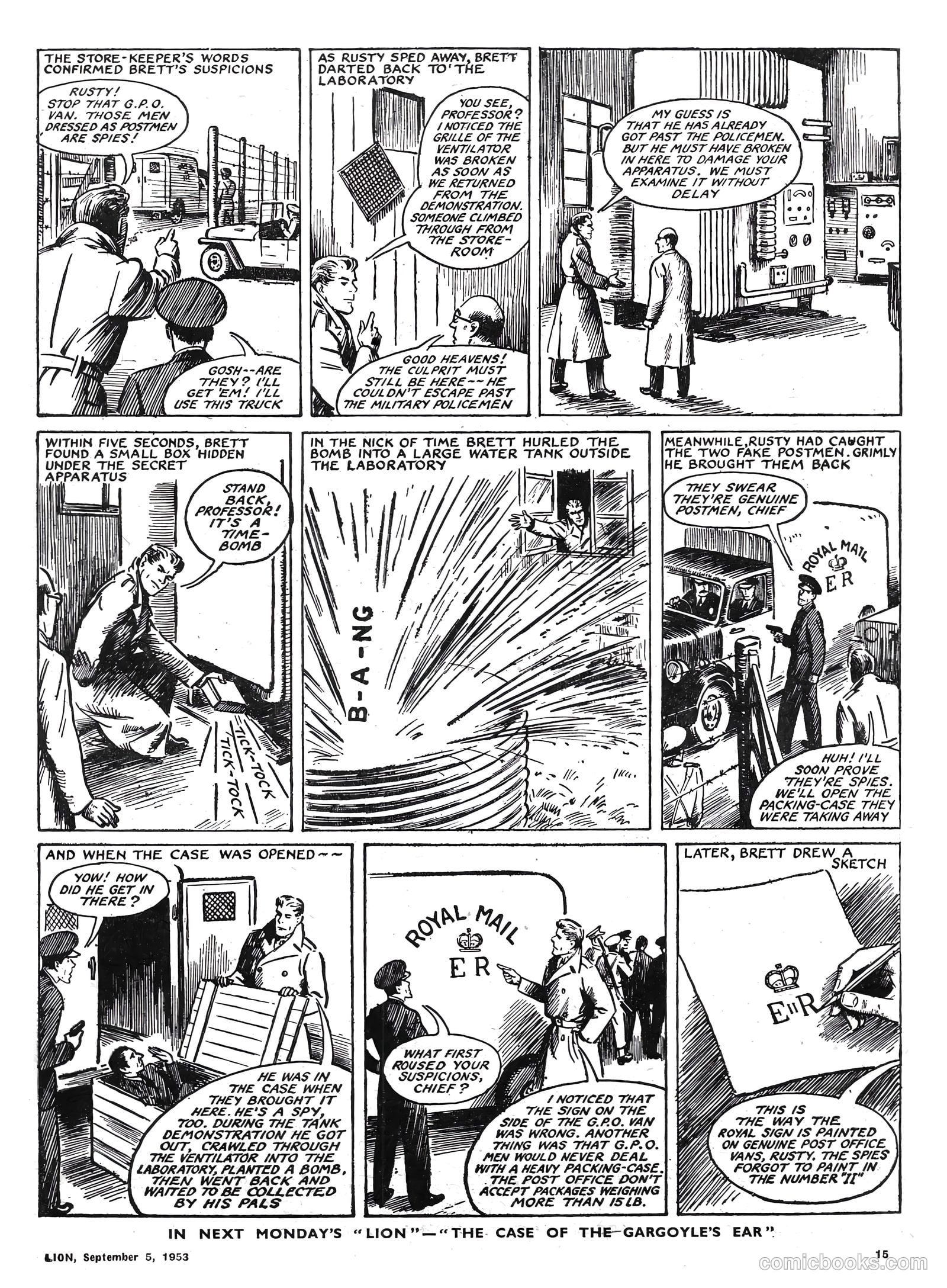 Lion #81 (1953) — page 15 of 20