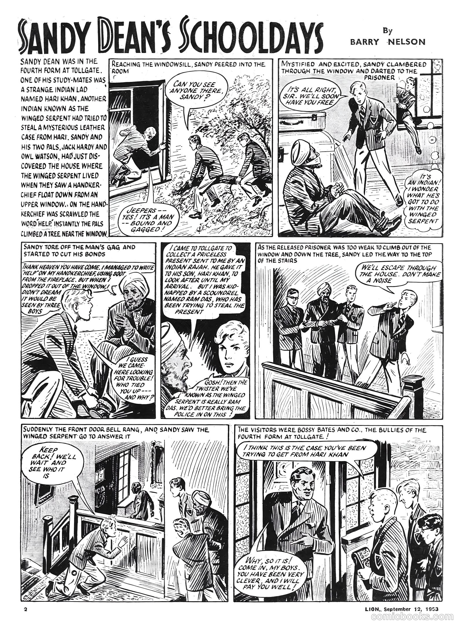 Lion #82 (1953) — page 2 of 20