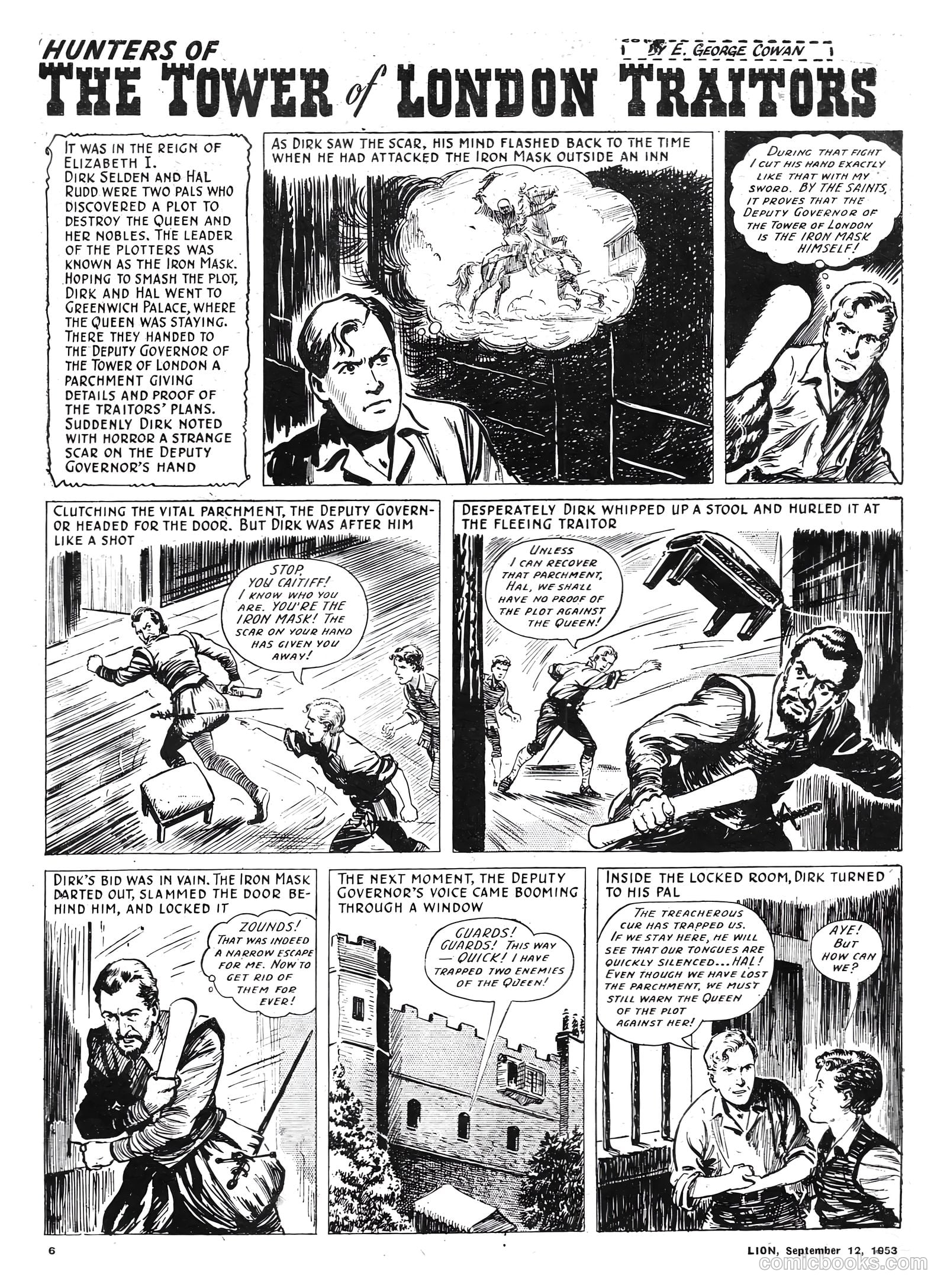 Lion #82 (1953) — page 6 of 20