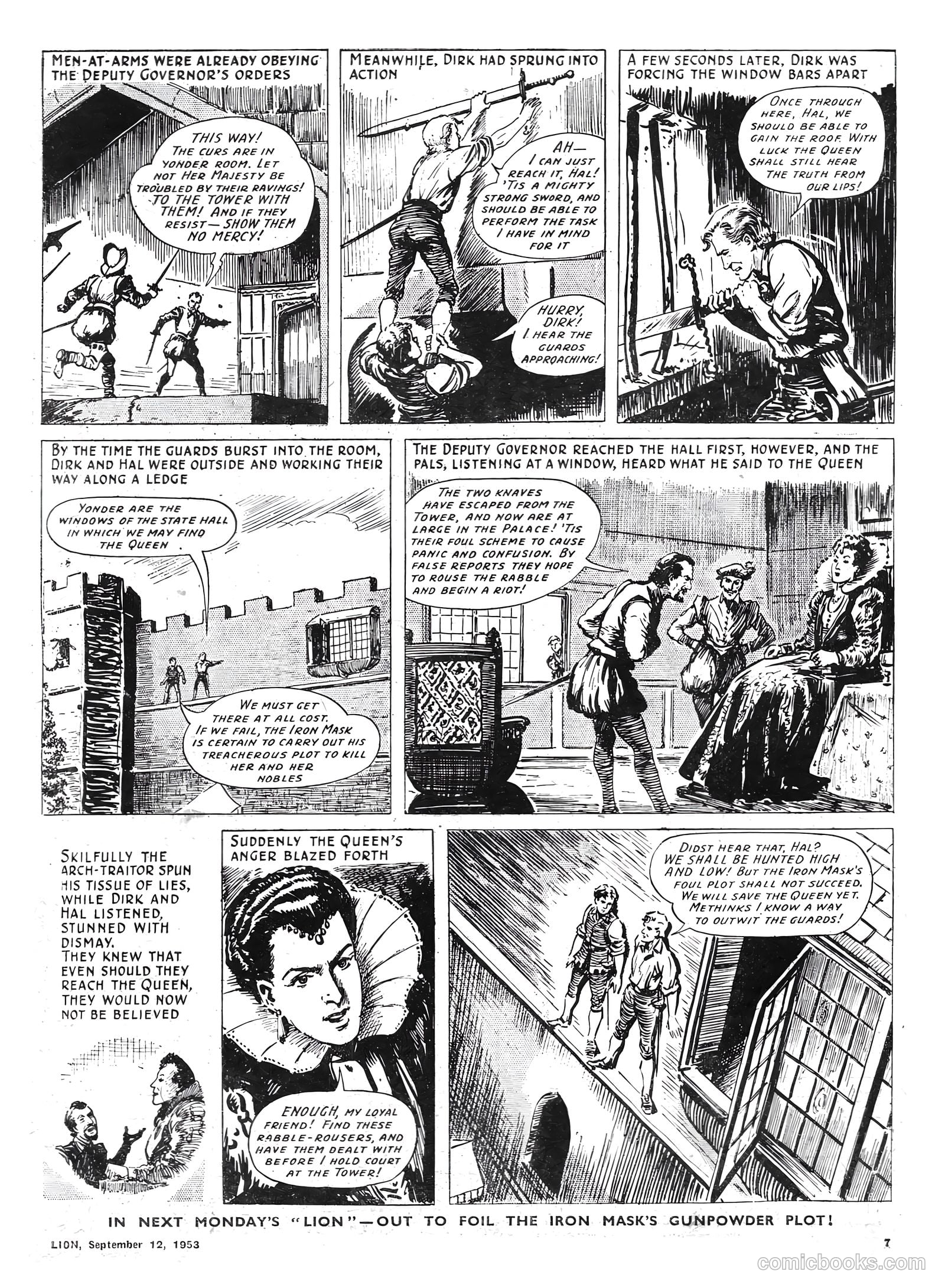 Lion #82 (1953) — page 7 of 20