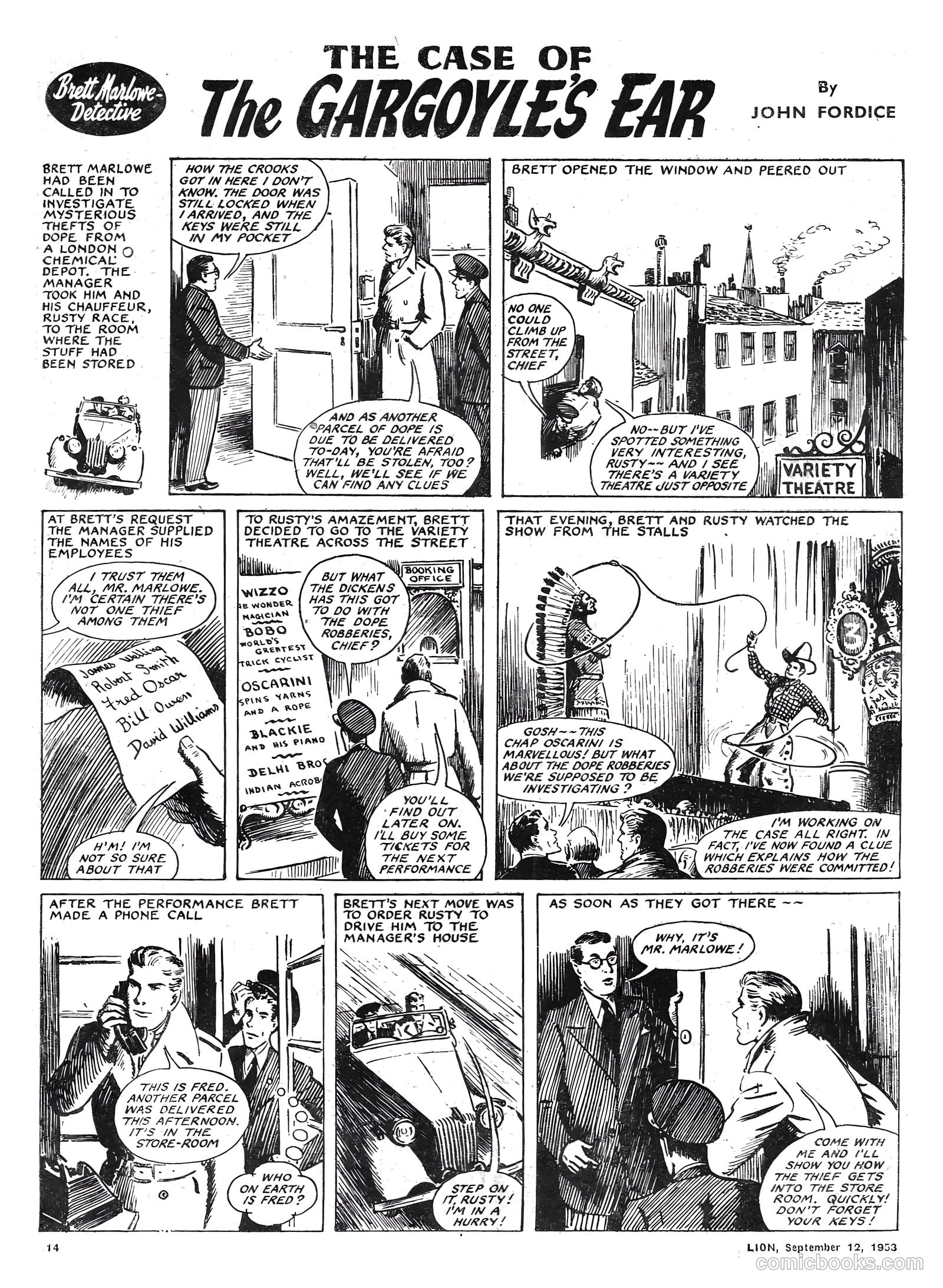 Lion #82 (1953) — page 14 of 20