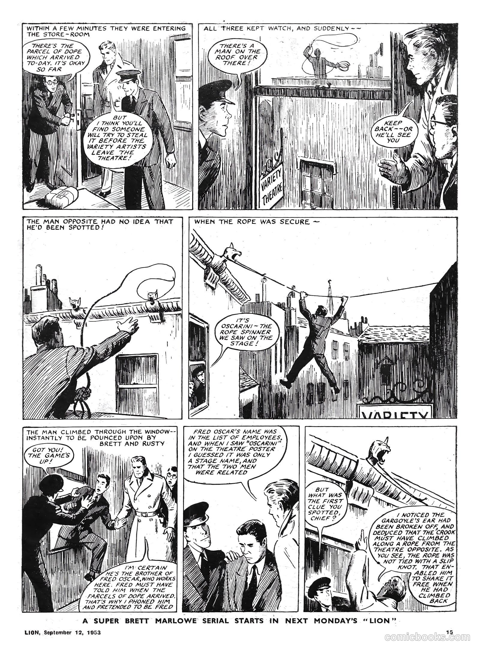 Lion #82 (1953) — page 15 of 20