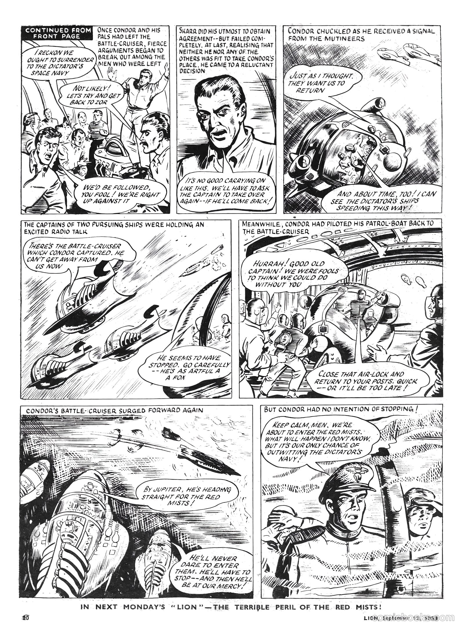 Lion #82 (1953) — page 20 of 20