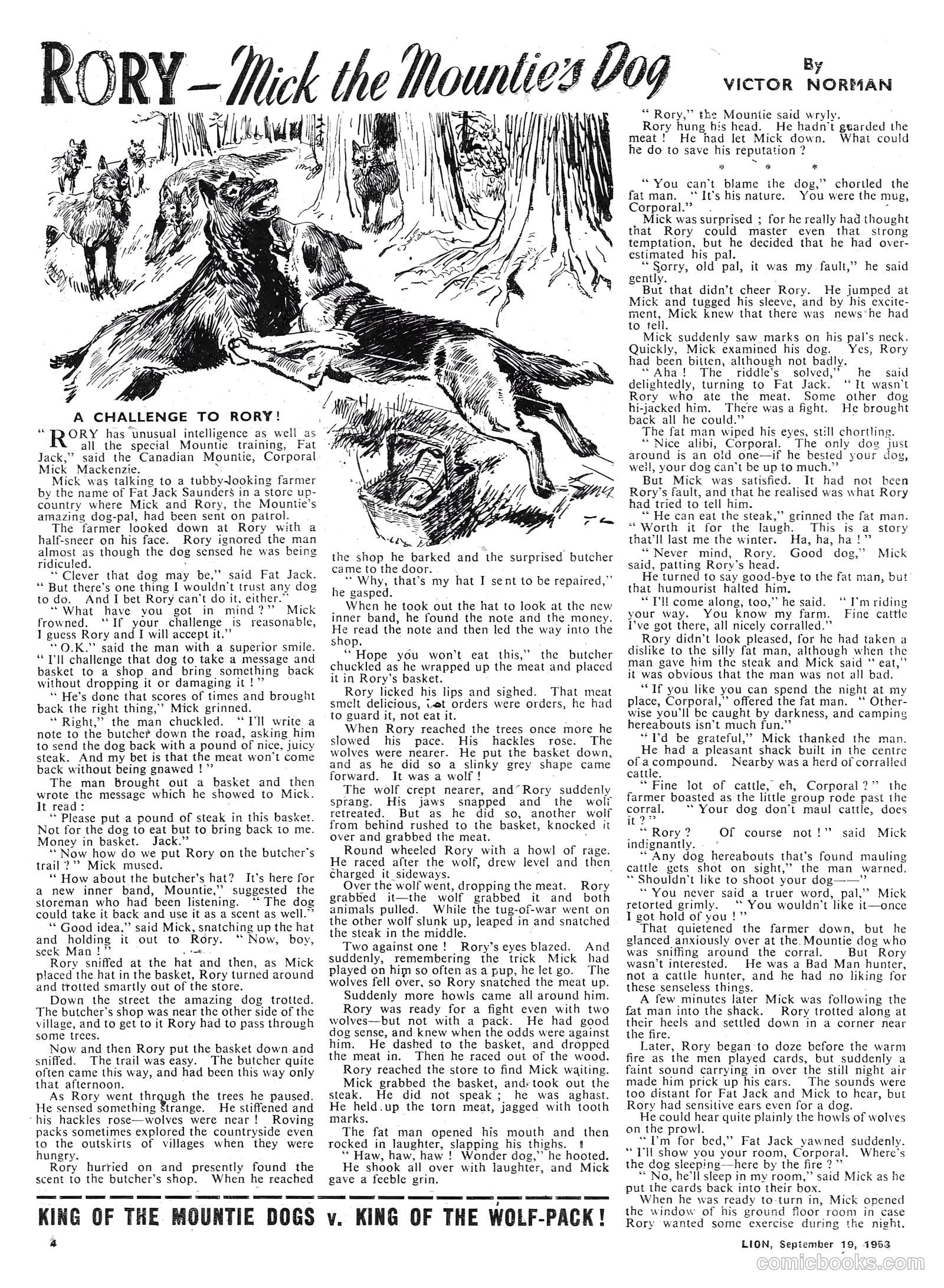 Lion #83 (1953) — page 4 of 20