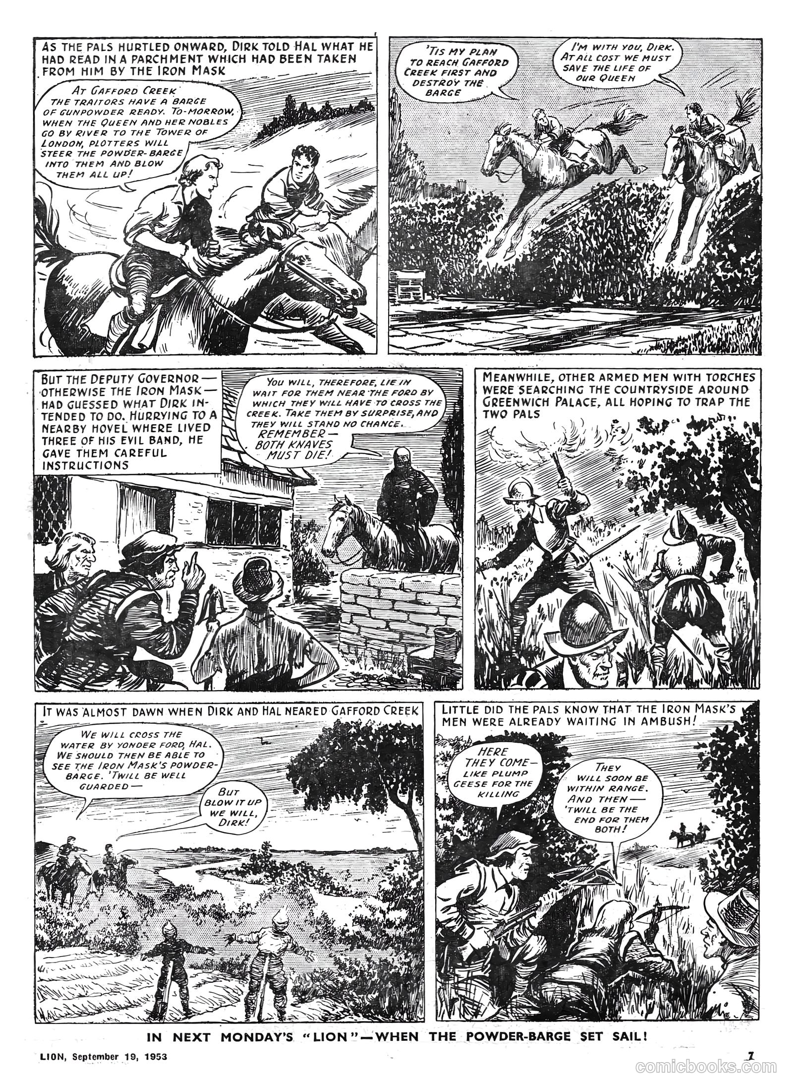 Lion #83 (1953) — page 7 of 20
