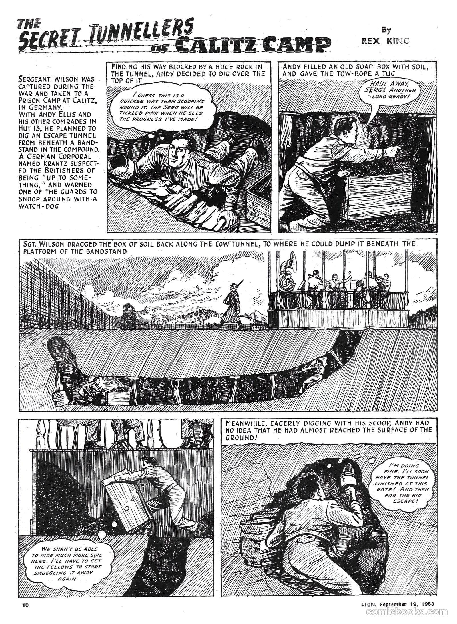 Lion #83 (1953) — page 10 of 20