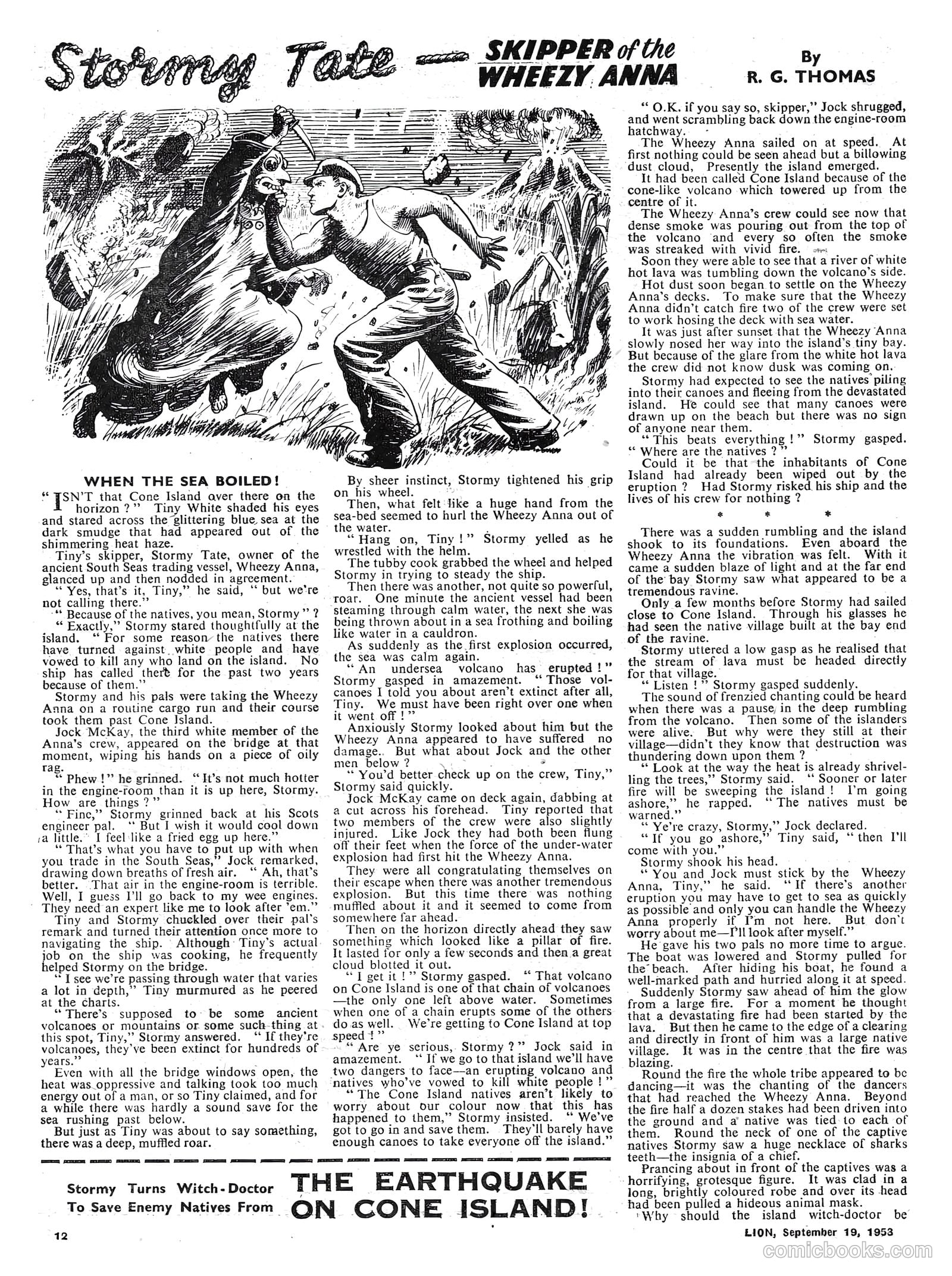 Lion #83 (1953) — page 12 of 20