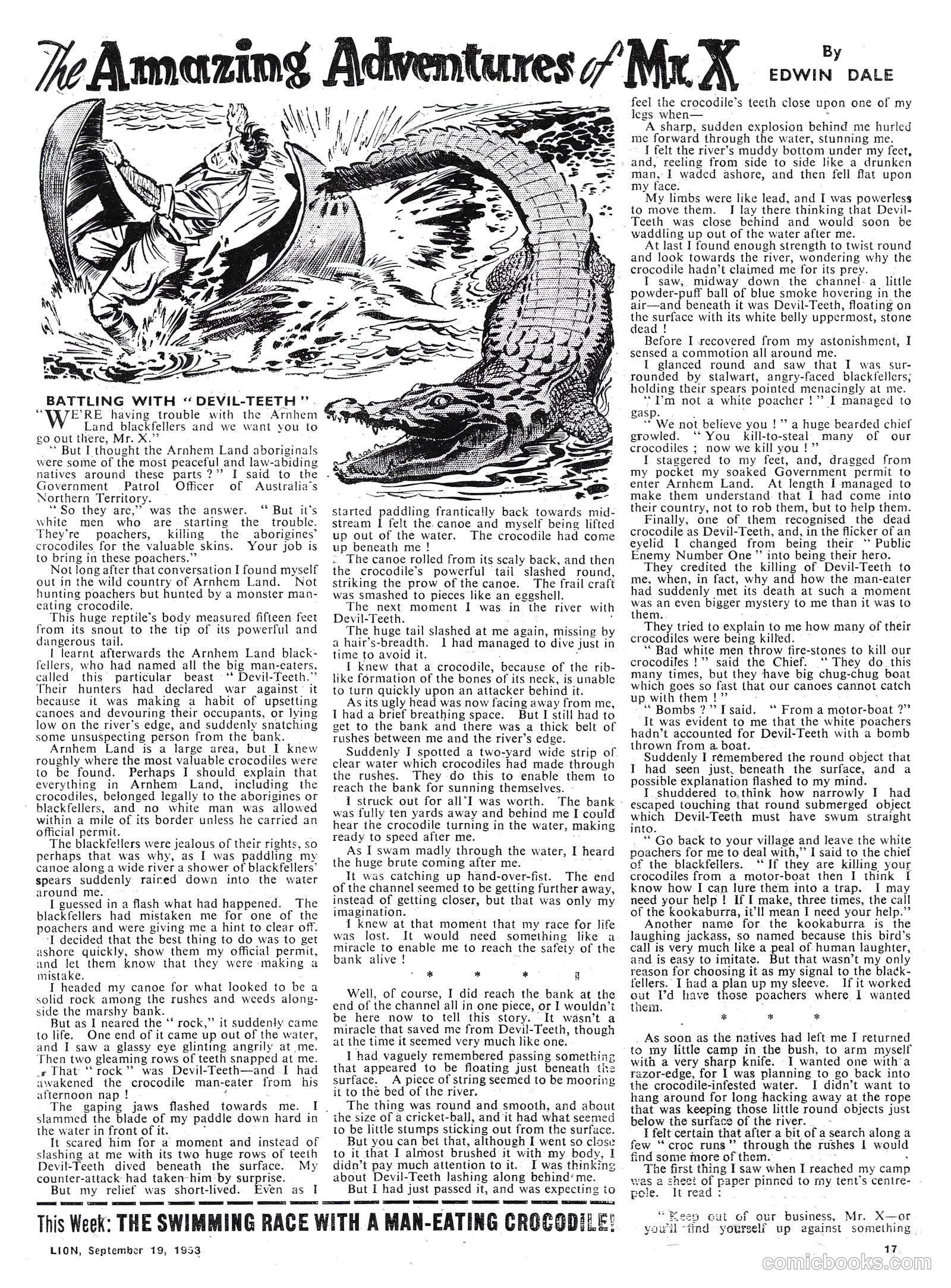 Lion #83 (1953) — page 17 of 20