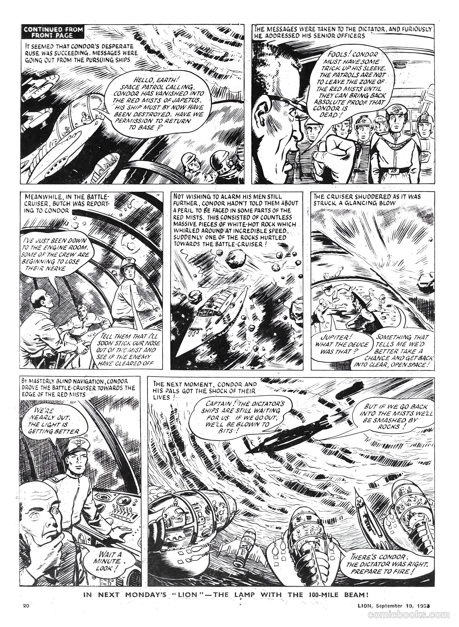 Lion #83 (1953) — page 20 of 20