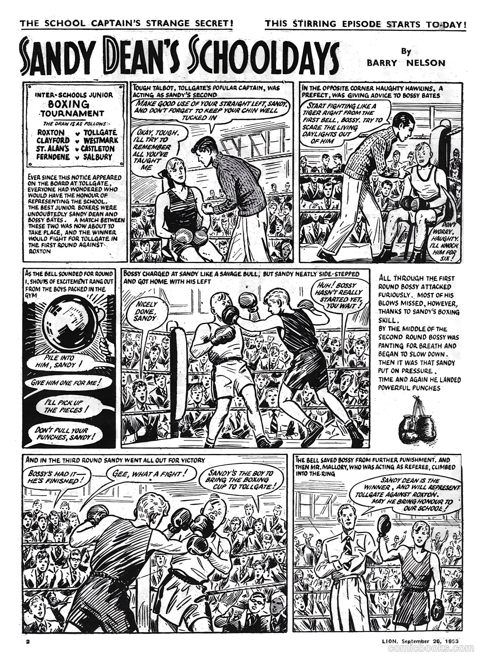 Lion #84 (1953) — page 2 of 20