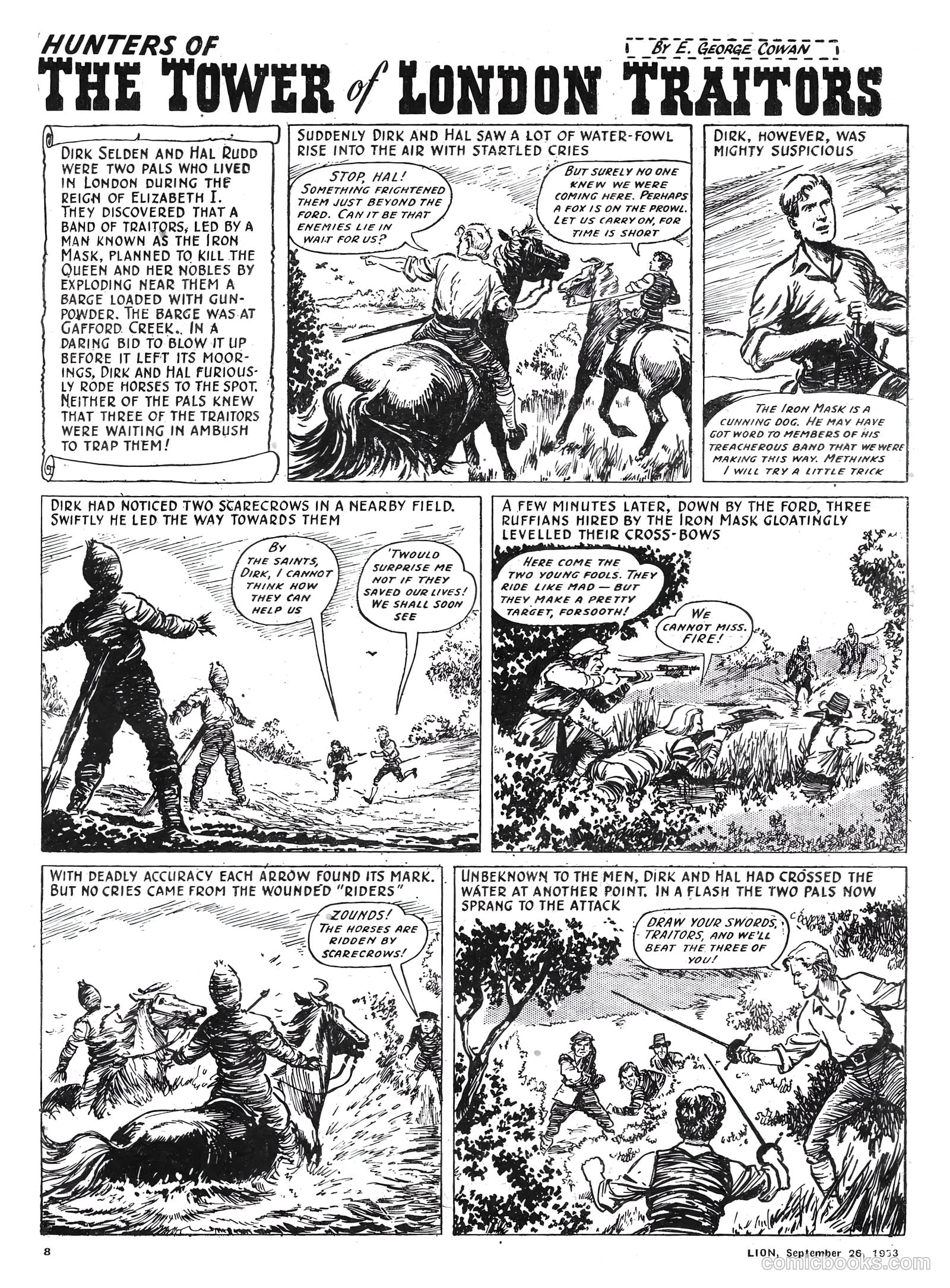 Lion #84 (1953) — page 8 of 20