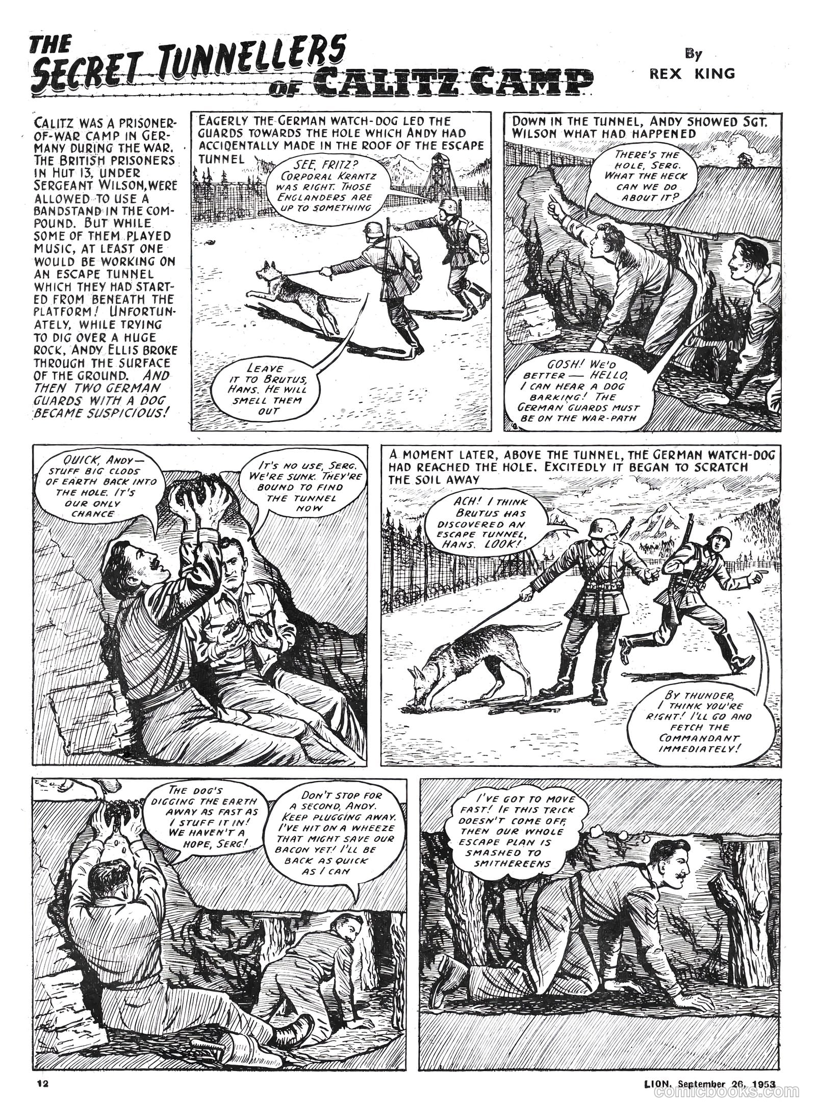 Lion #84 (1953) — page 12 of 20