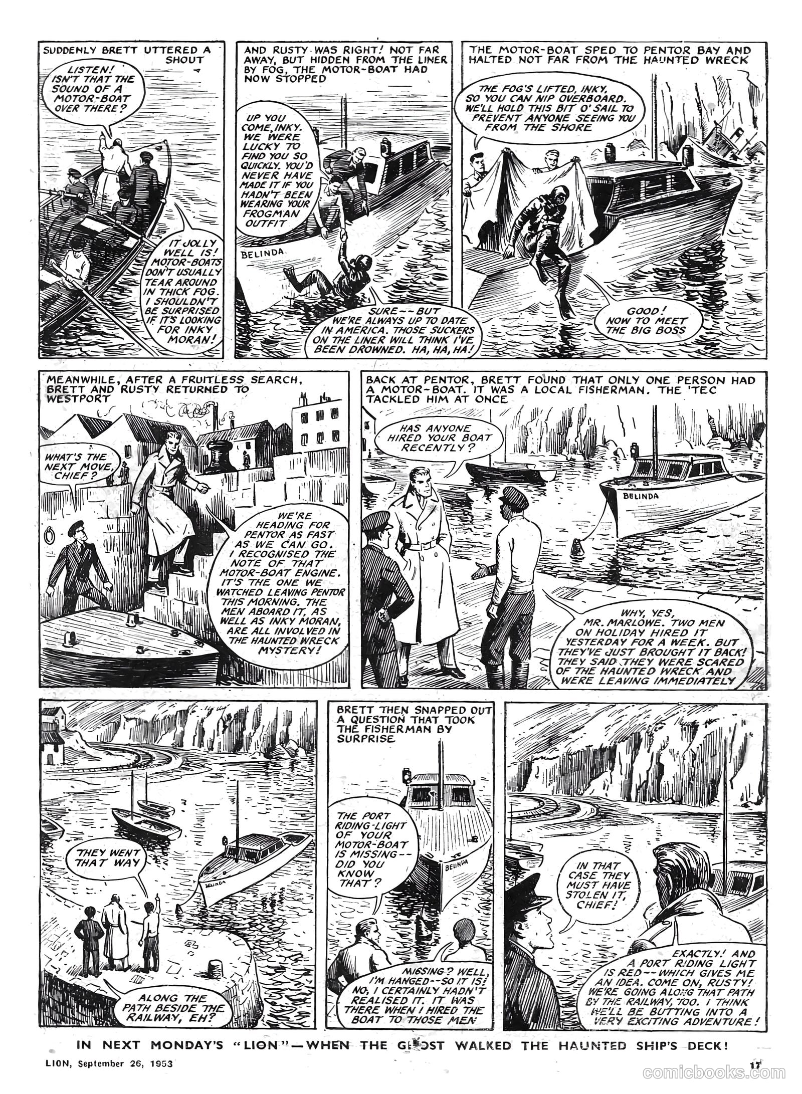 Lion #84 (1953) — page 17 of 20