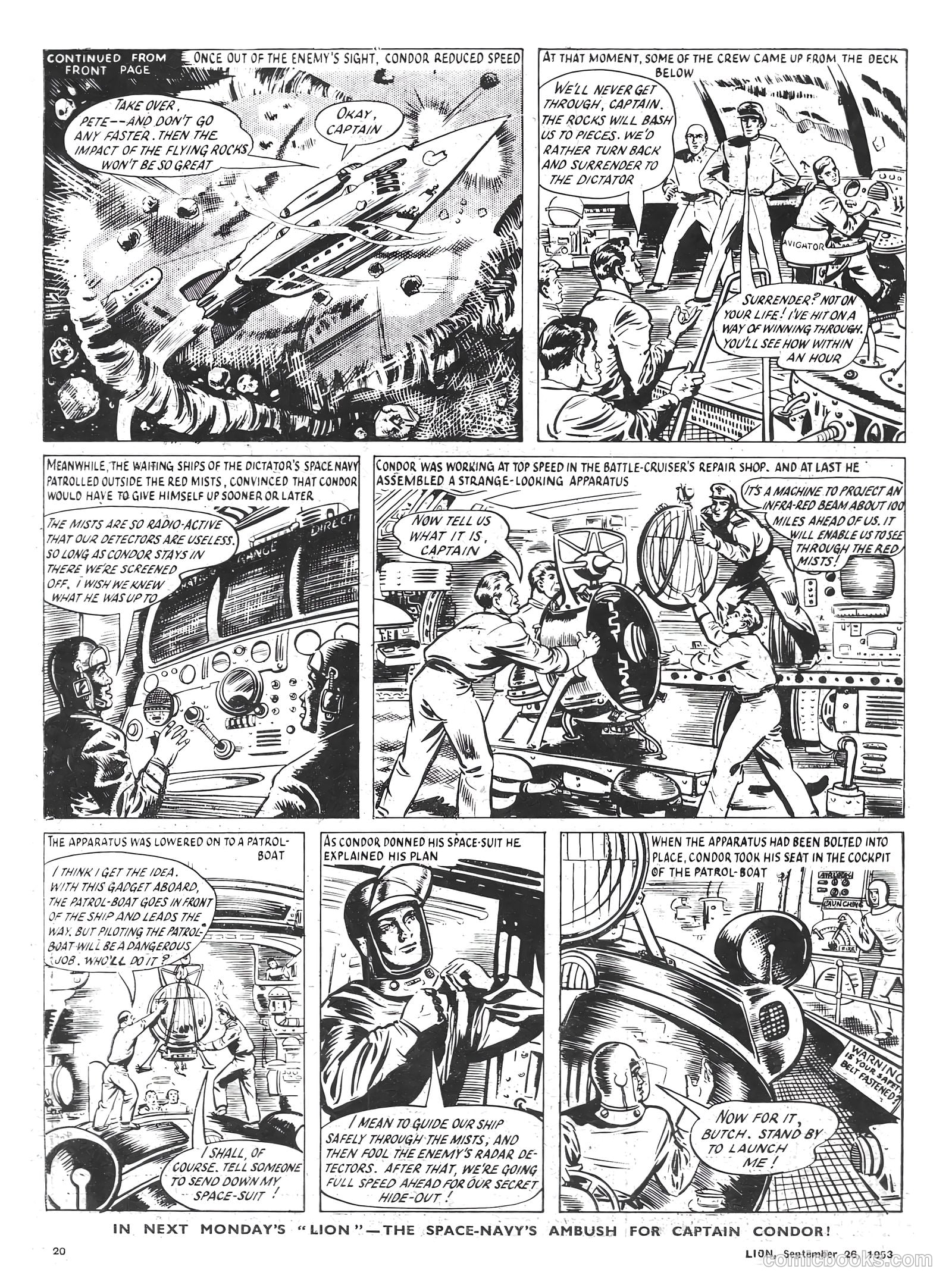 Lion #84 (1953) — page 20 of 20