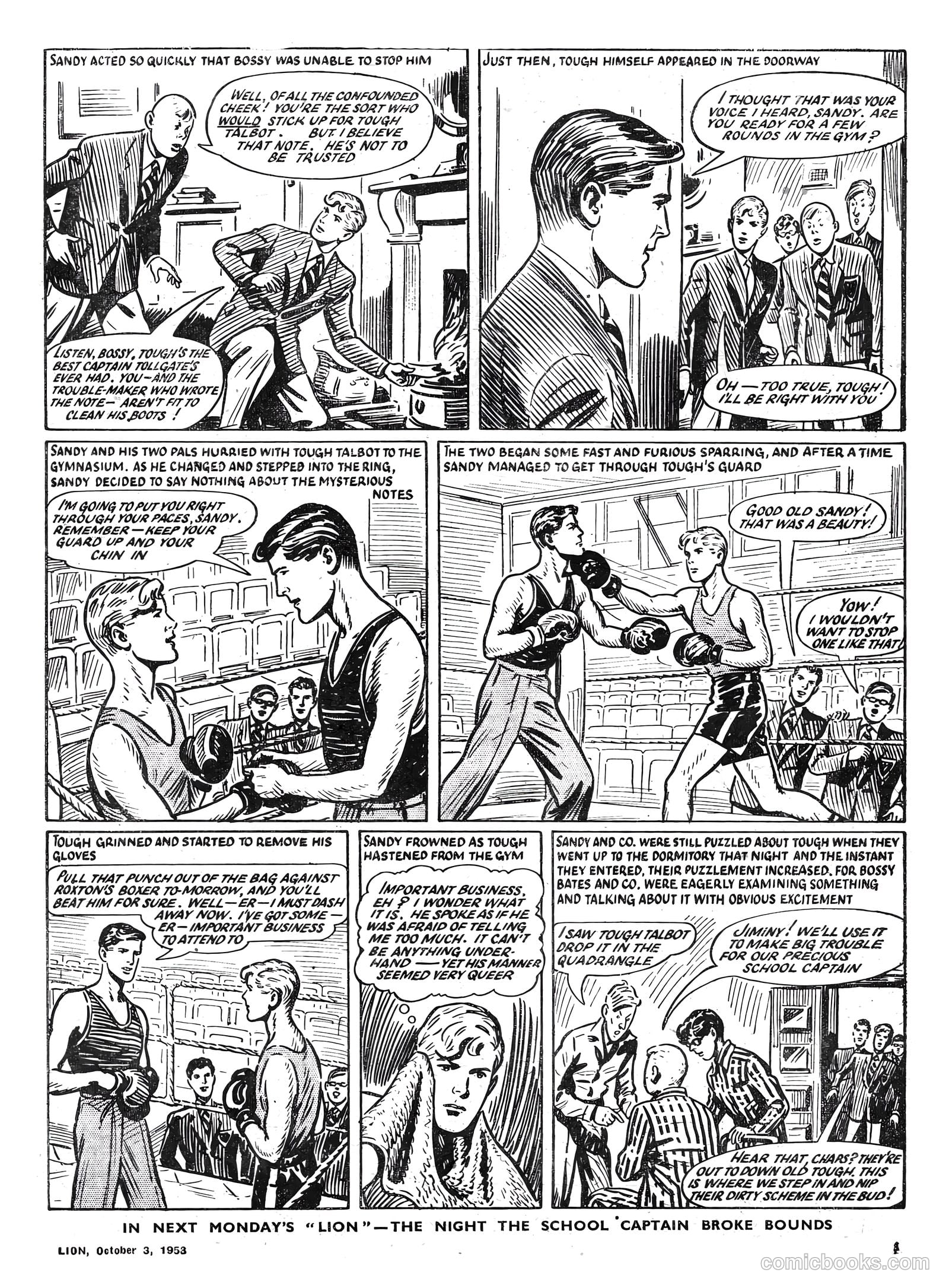 Lion #85 (1953) — page 3 of 20