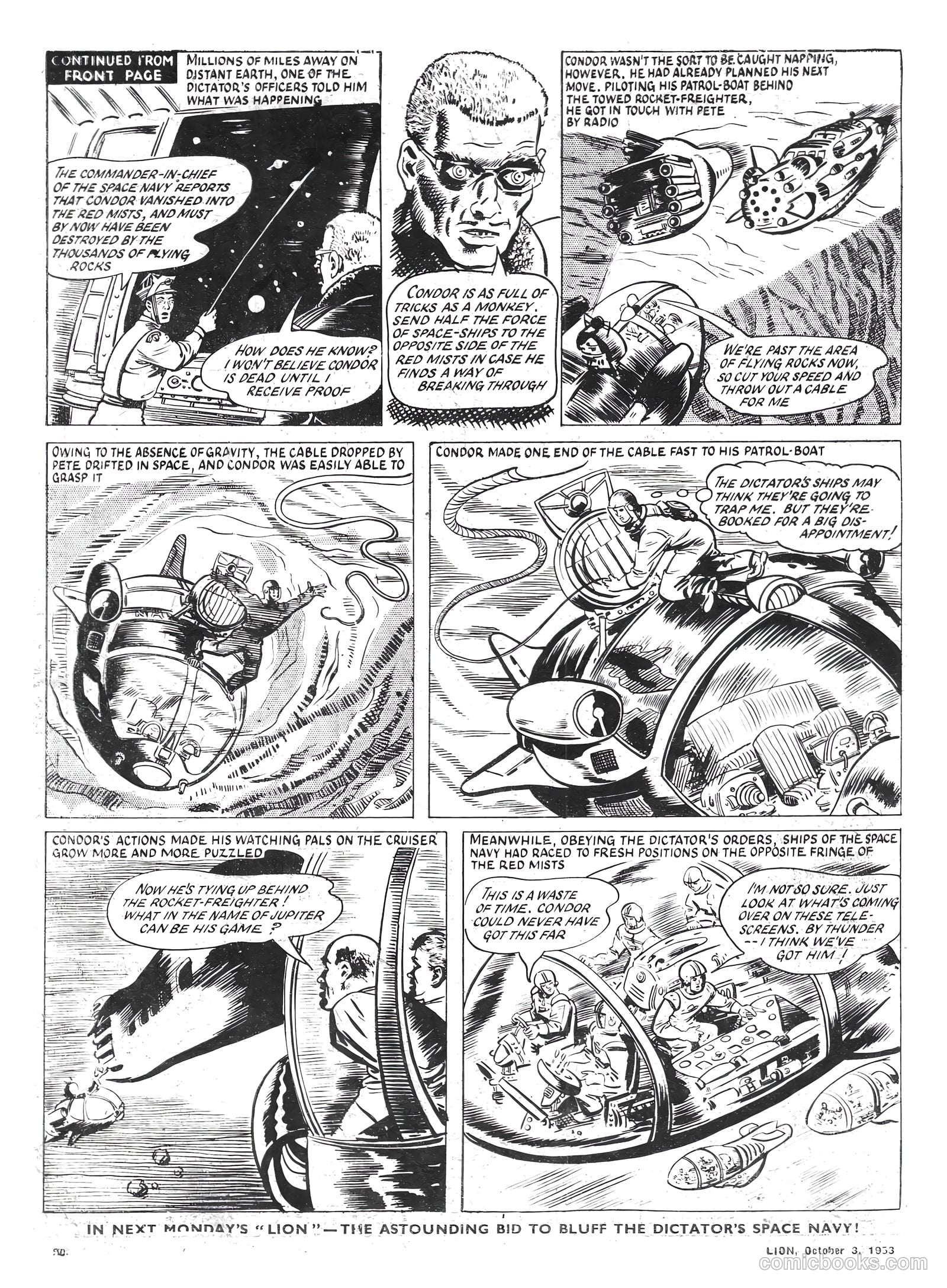 Lion #85 (1953) — page 20 of 20