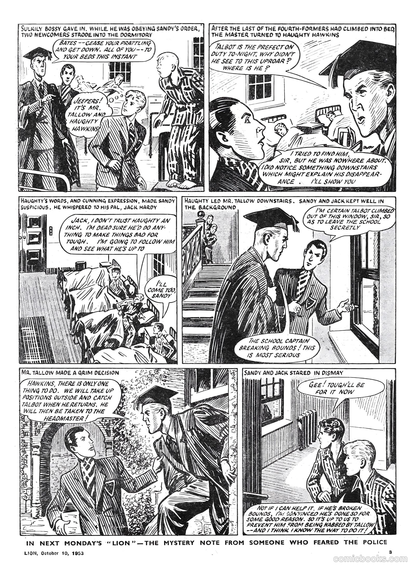 Lion #86 (1953) — page 3 of 20