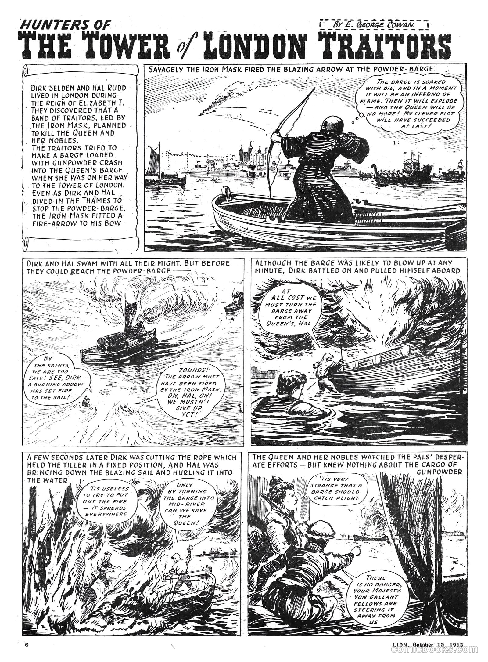 Lion #86 (1953) — page 6 of 20