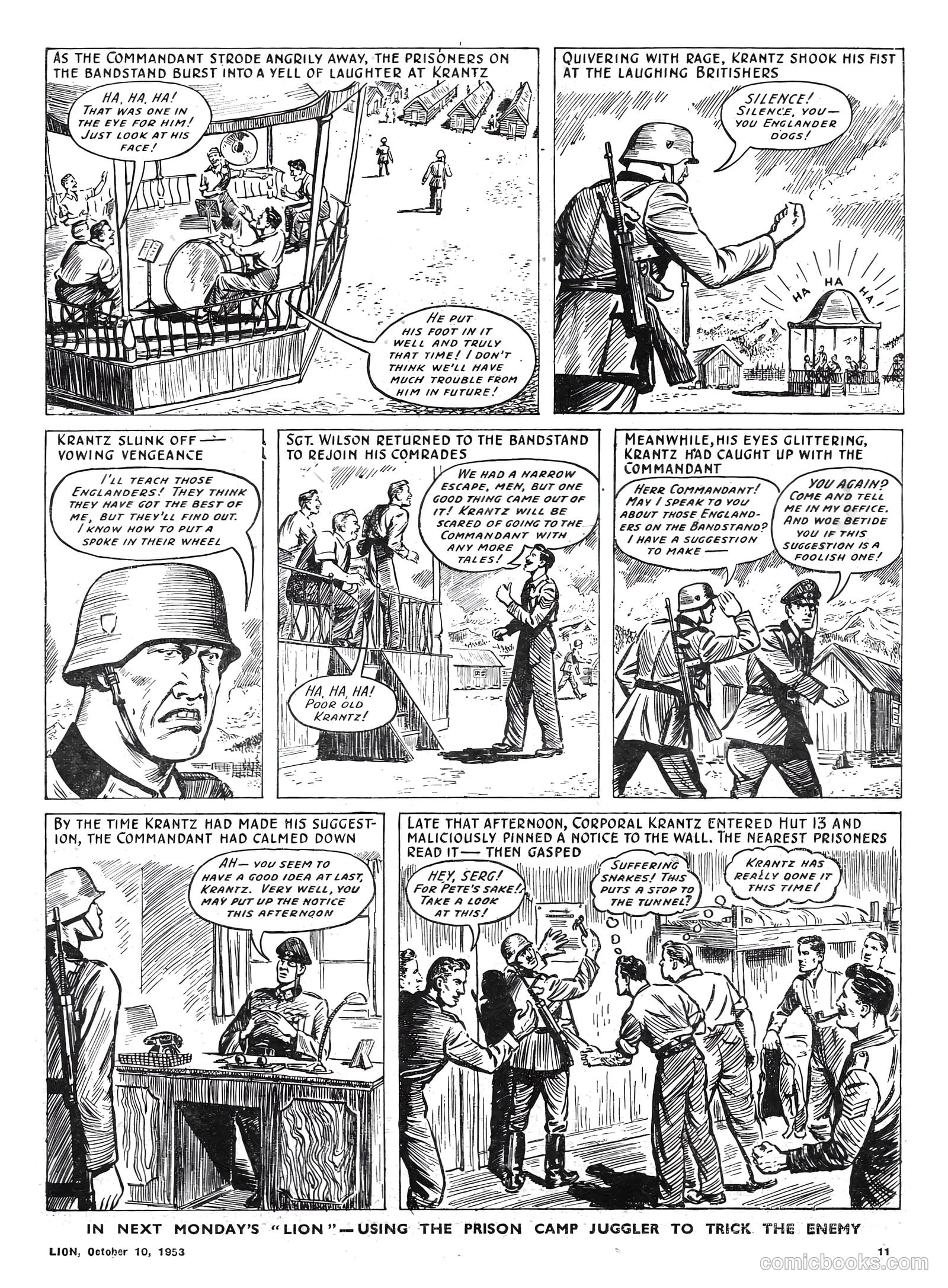 Lion #86 (1953) — page 11 of 20