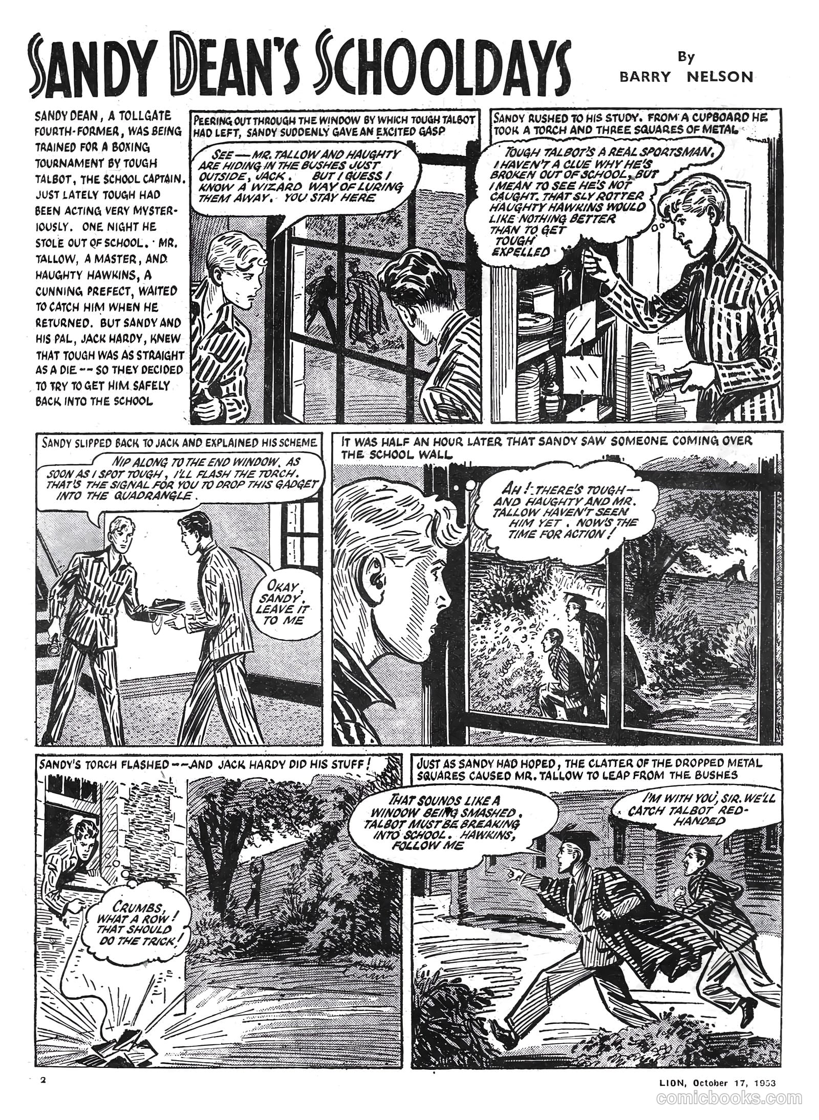 Lion #87 (1953) — page 2 of 20
