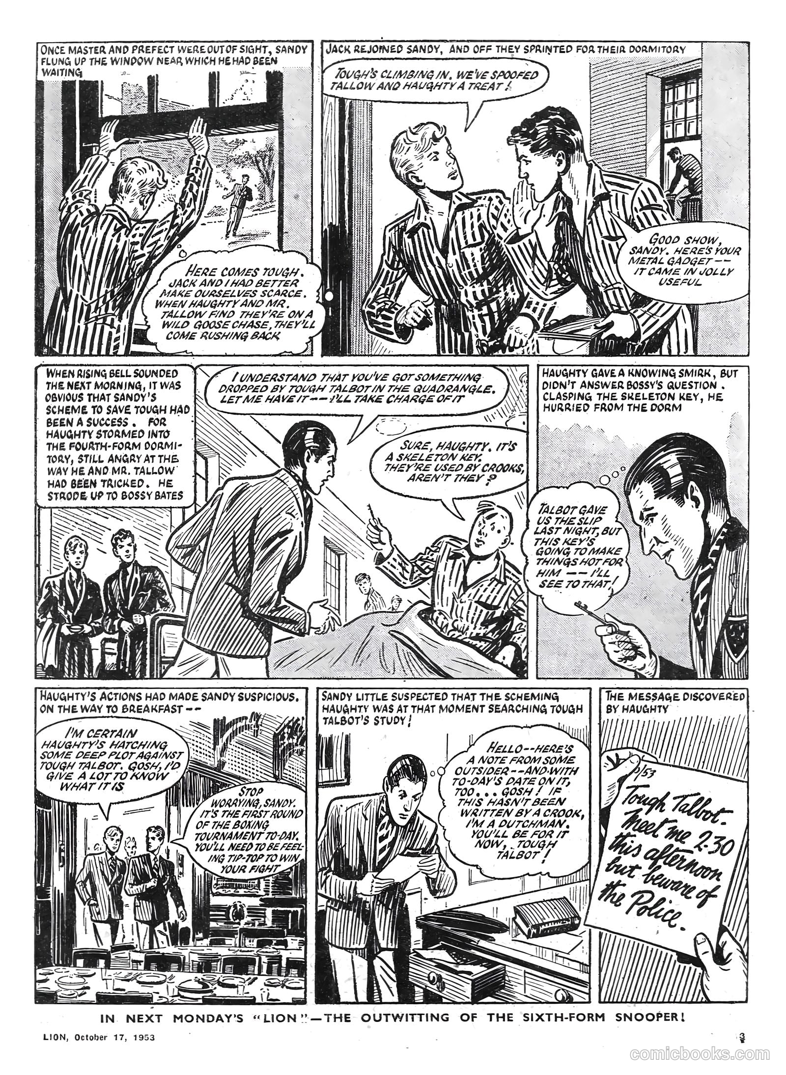 Lion #87 (1953) — page 3 of 20