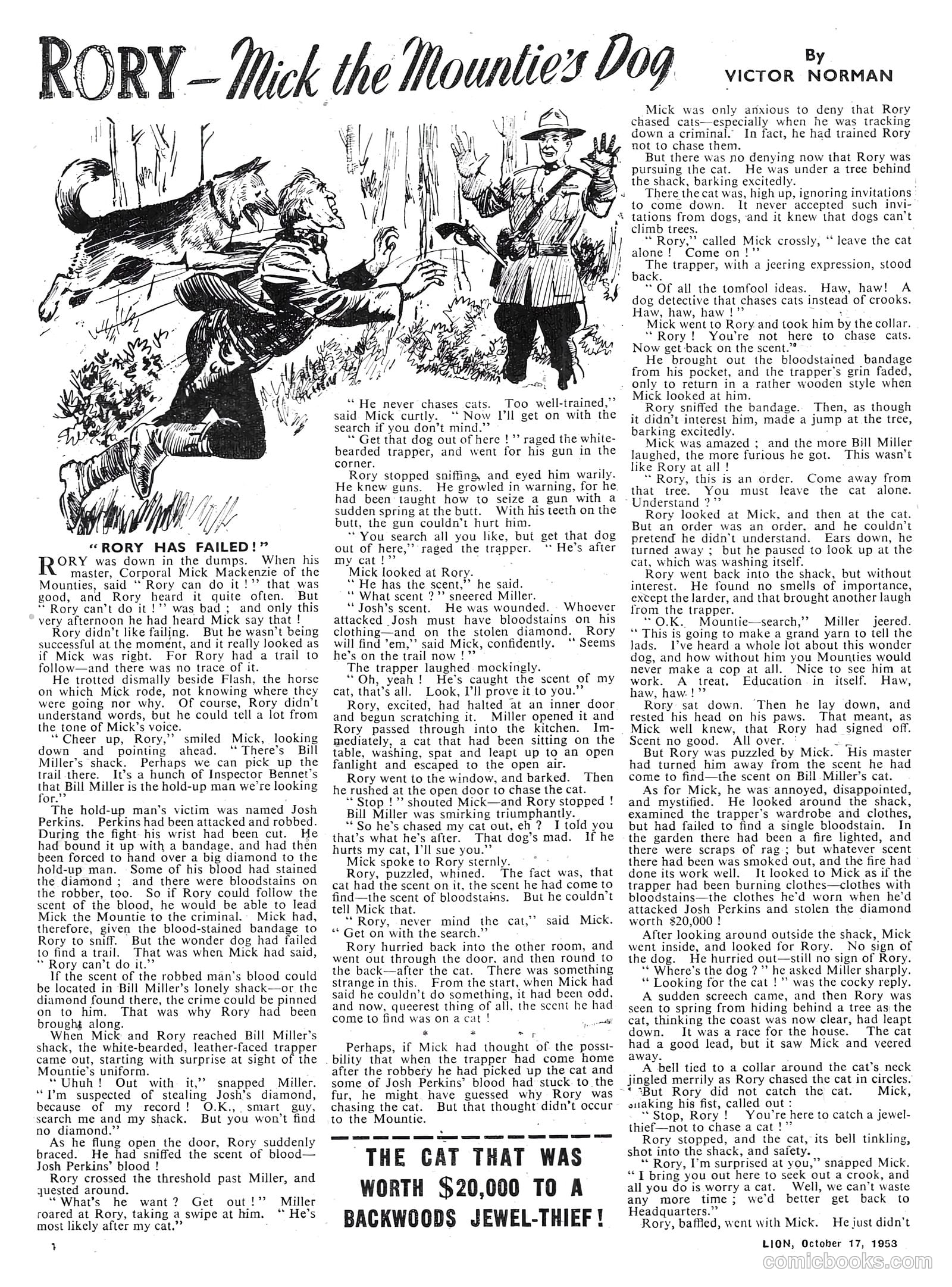 Lion #87 (1953) — page 4 of 20
