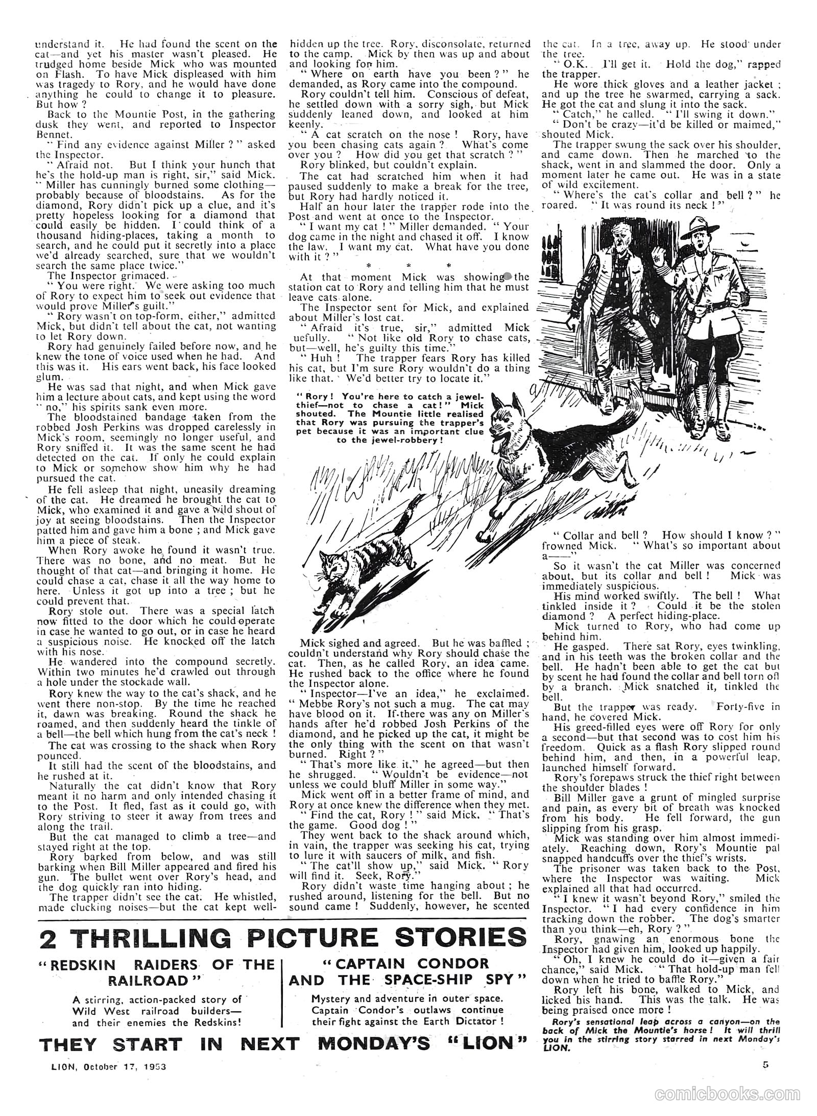 Lion #87 (1953) — page 5 of 20