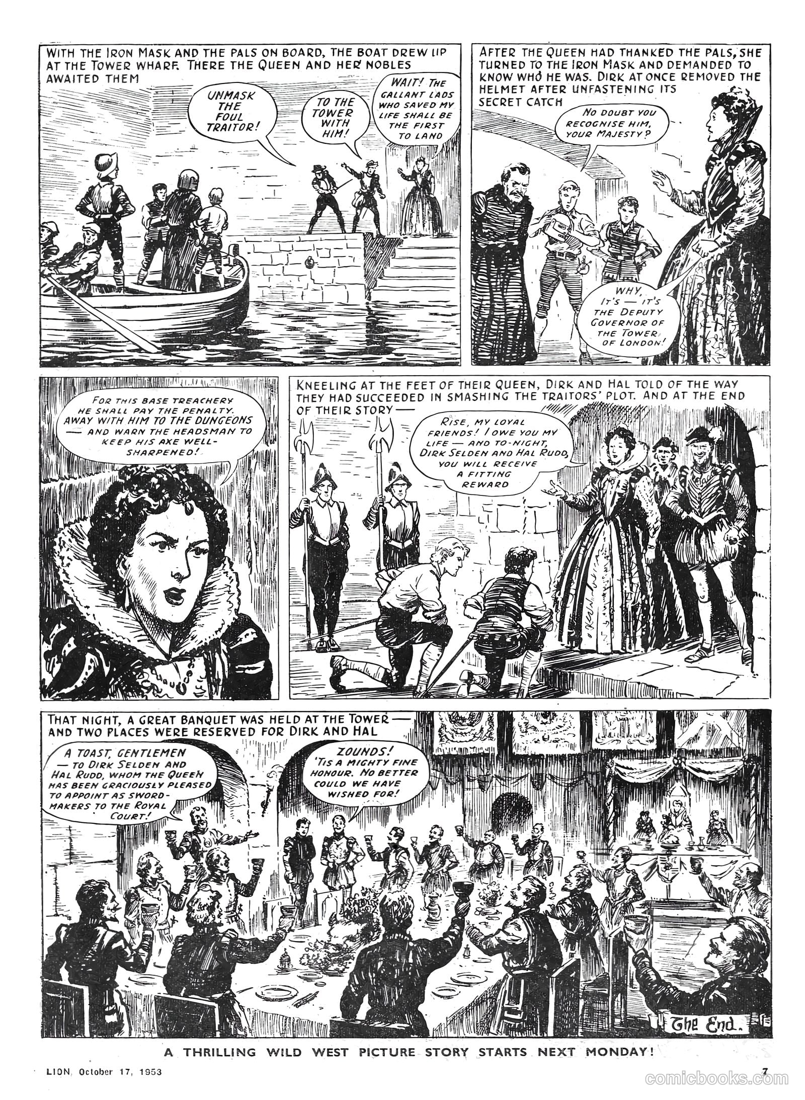 Lion #87 (1953) — page 7 of 20
