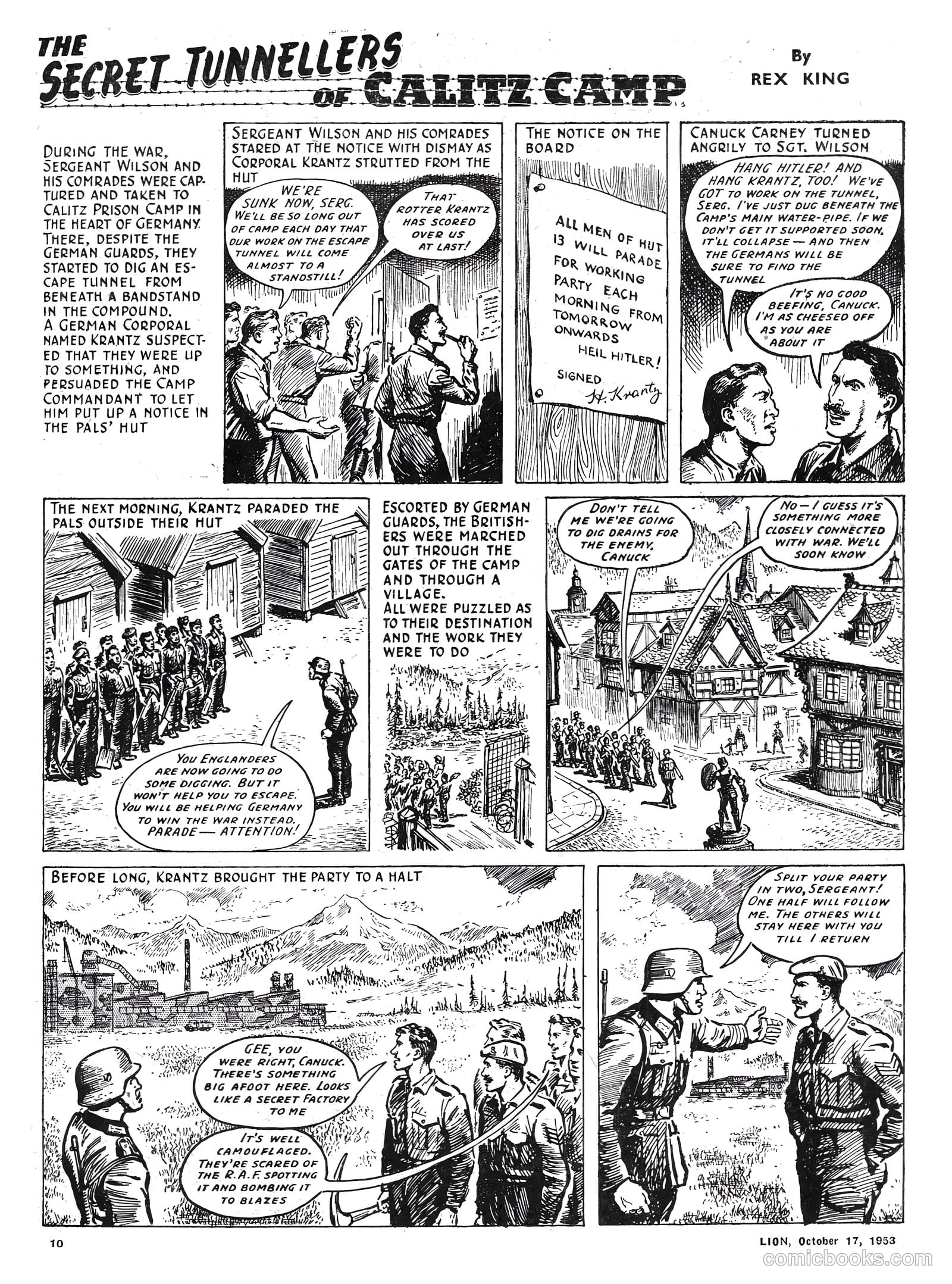 Lion #87 (1953) — page 10 of 20