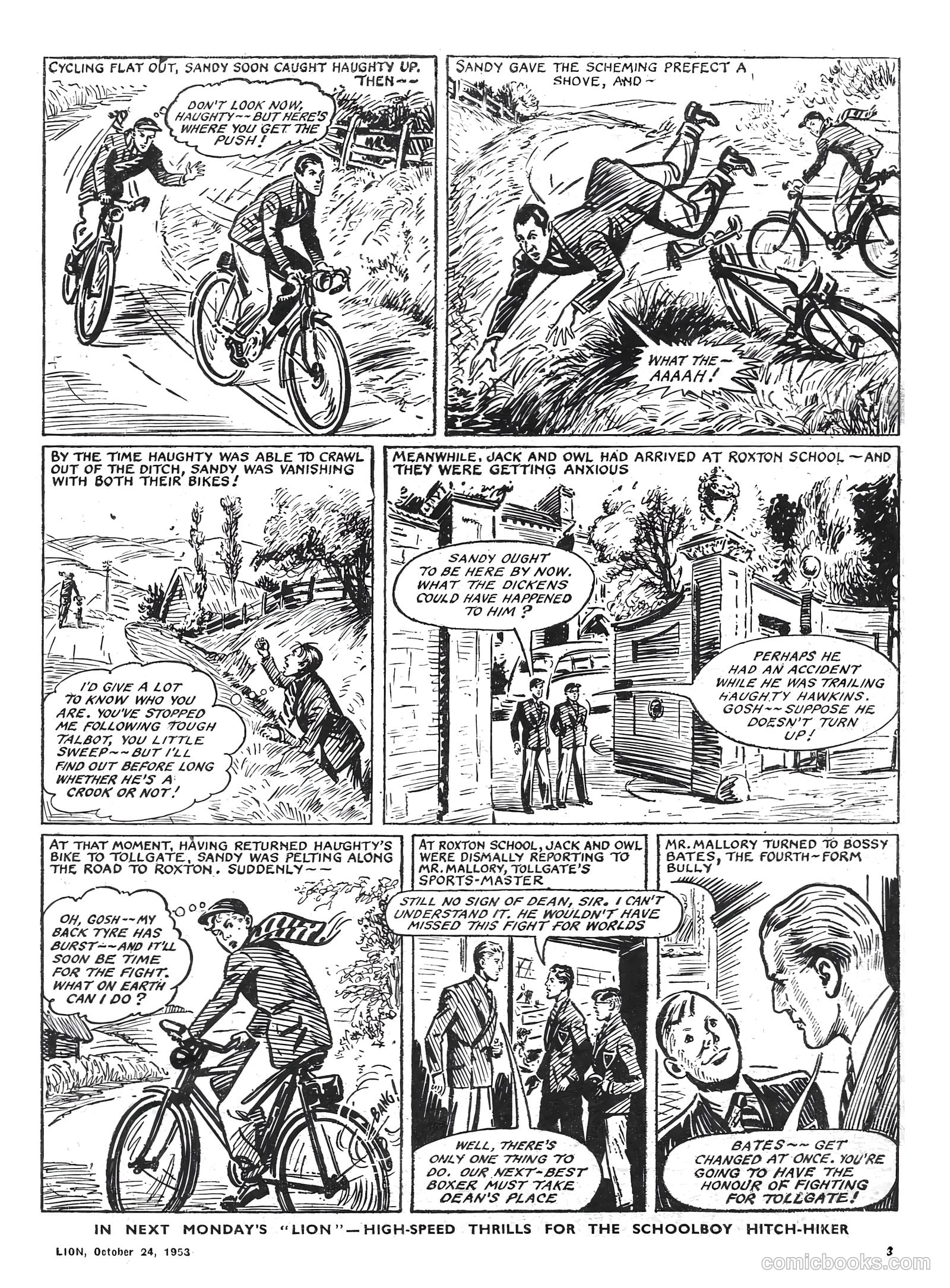 Lion #88 (1953) — page 3 of 20