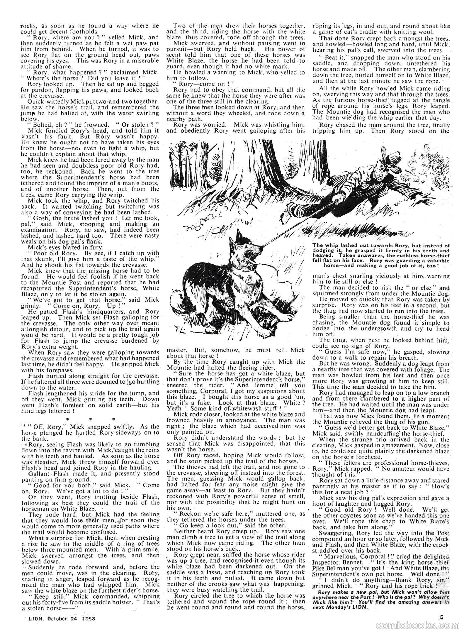 Lion #88 (1953) — page 5 of 20