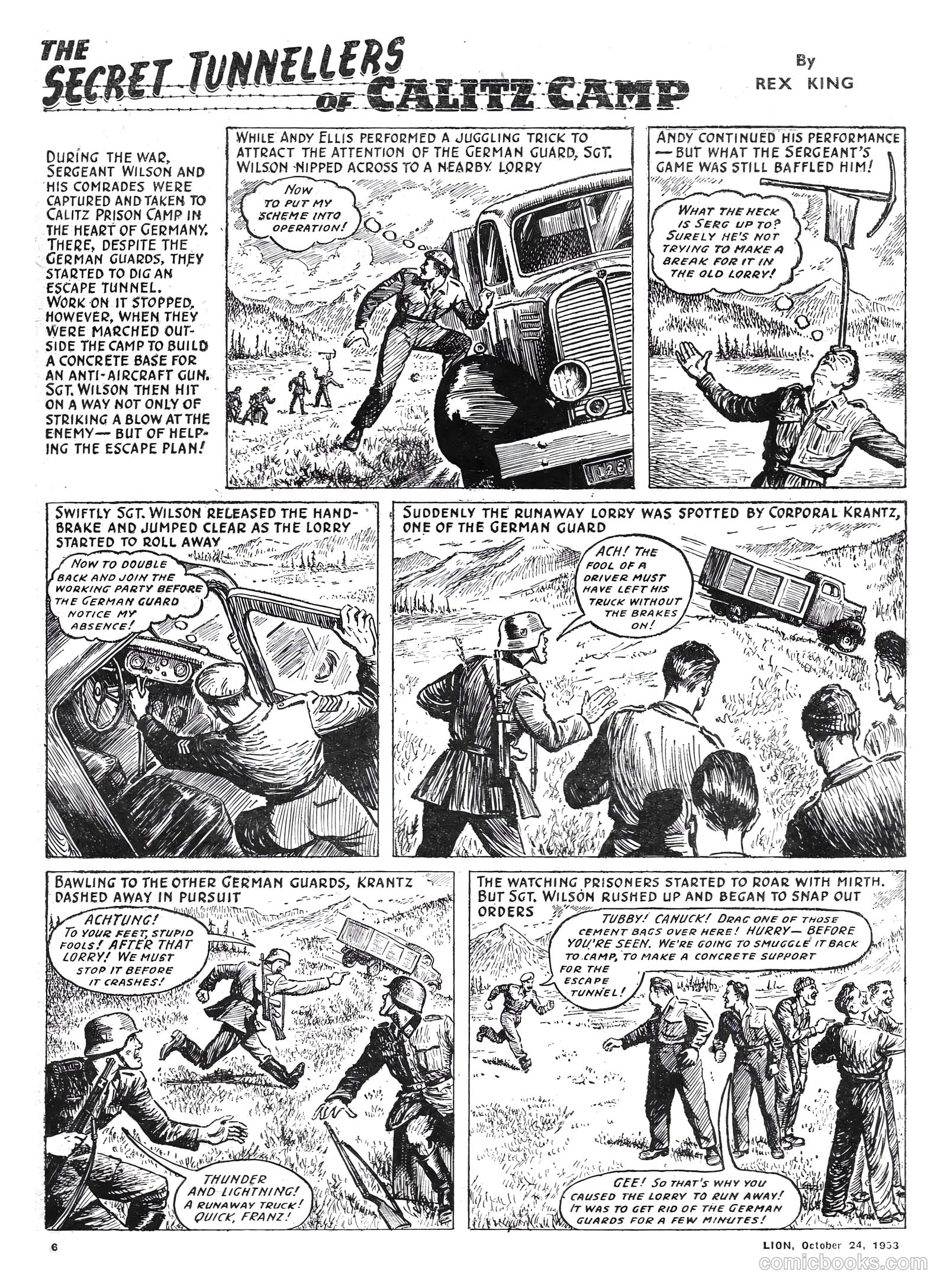 Lion #88 (1953) — page 6 of 20