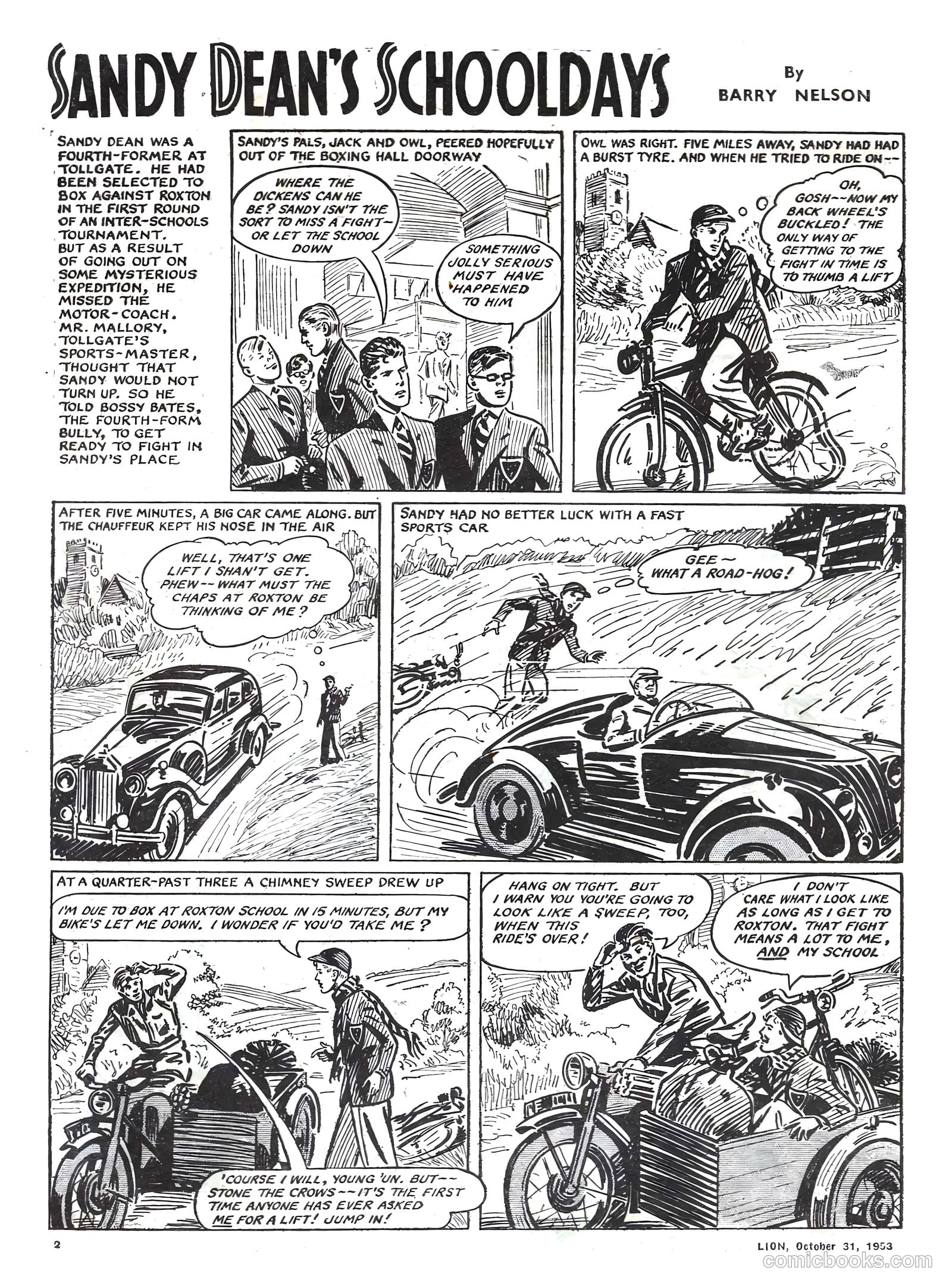 Lion #89 (1953) — page 2 of 20
