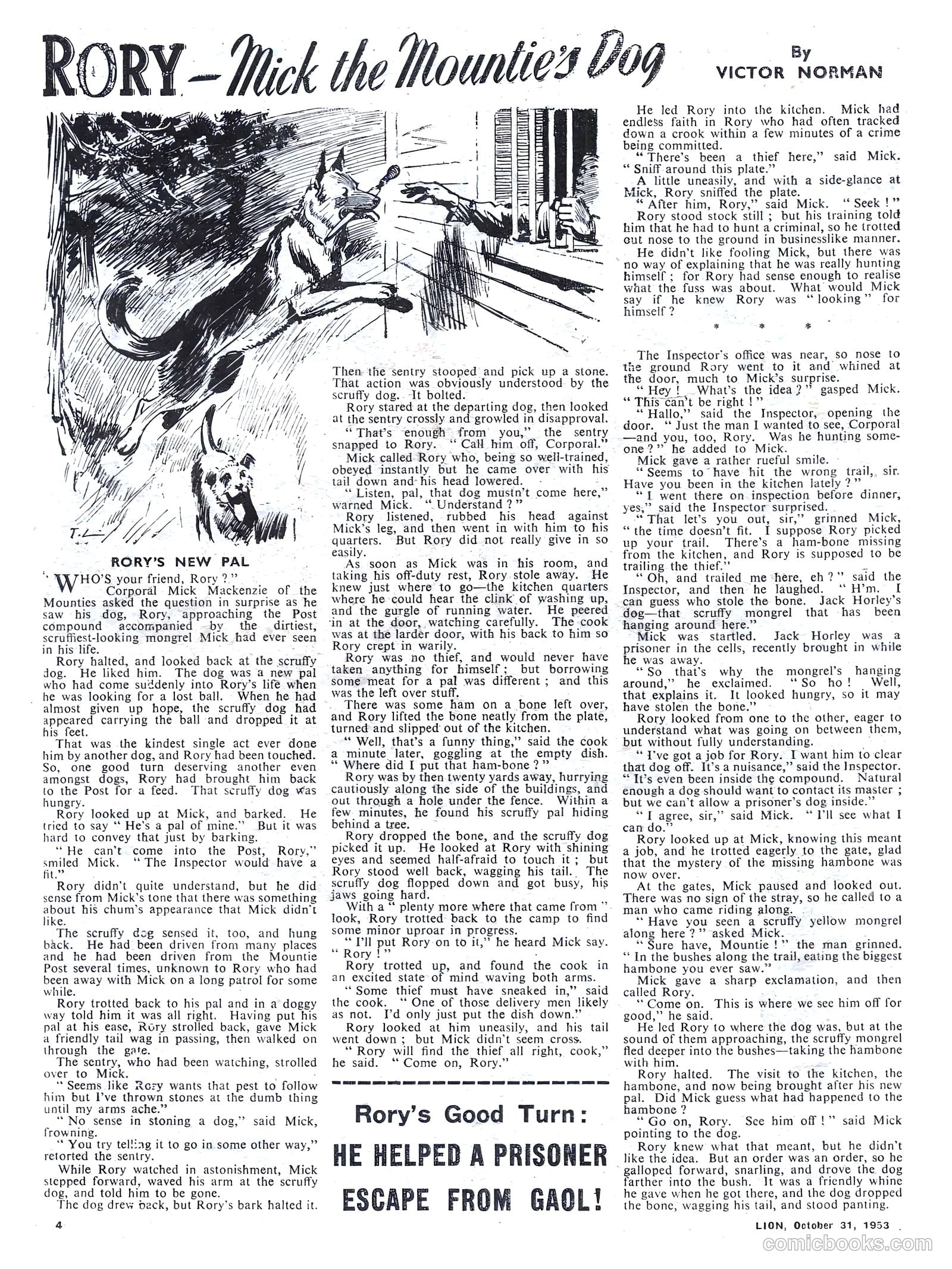 Lion #89 (1953) — page 4 of 20