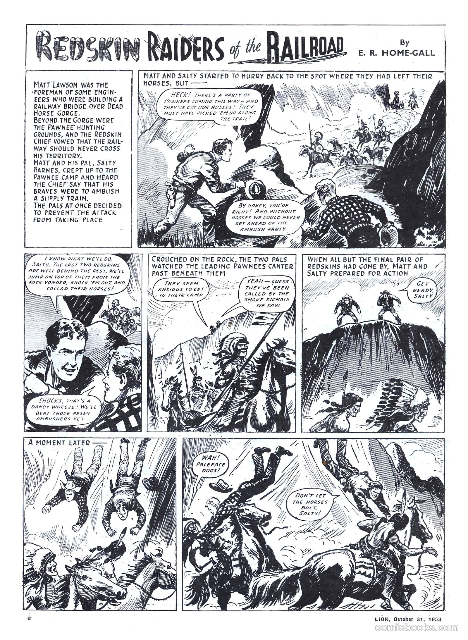 Lion #89 (1953) — page 6 of 20