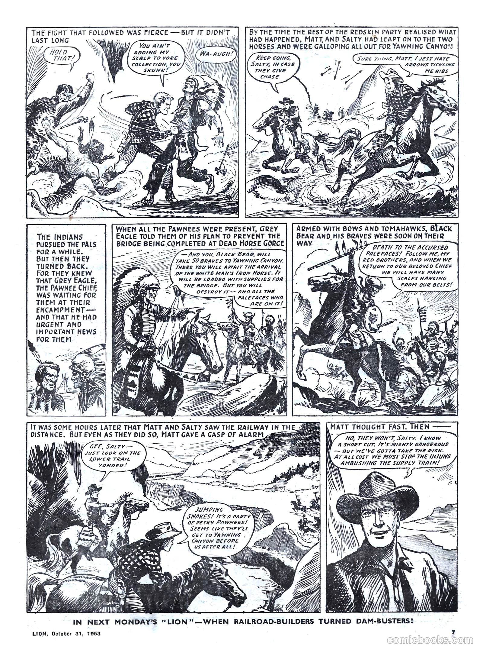 Lion #89 (1953) — page 7 of 20