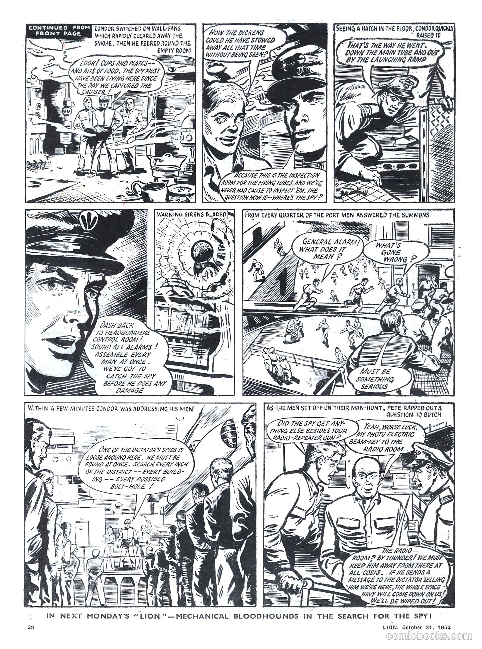 Lion #89 (1953) — page 20 of 20